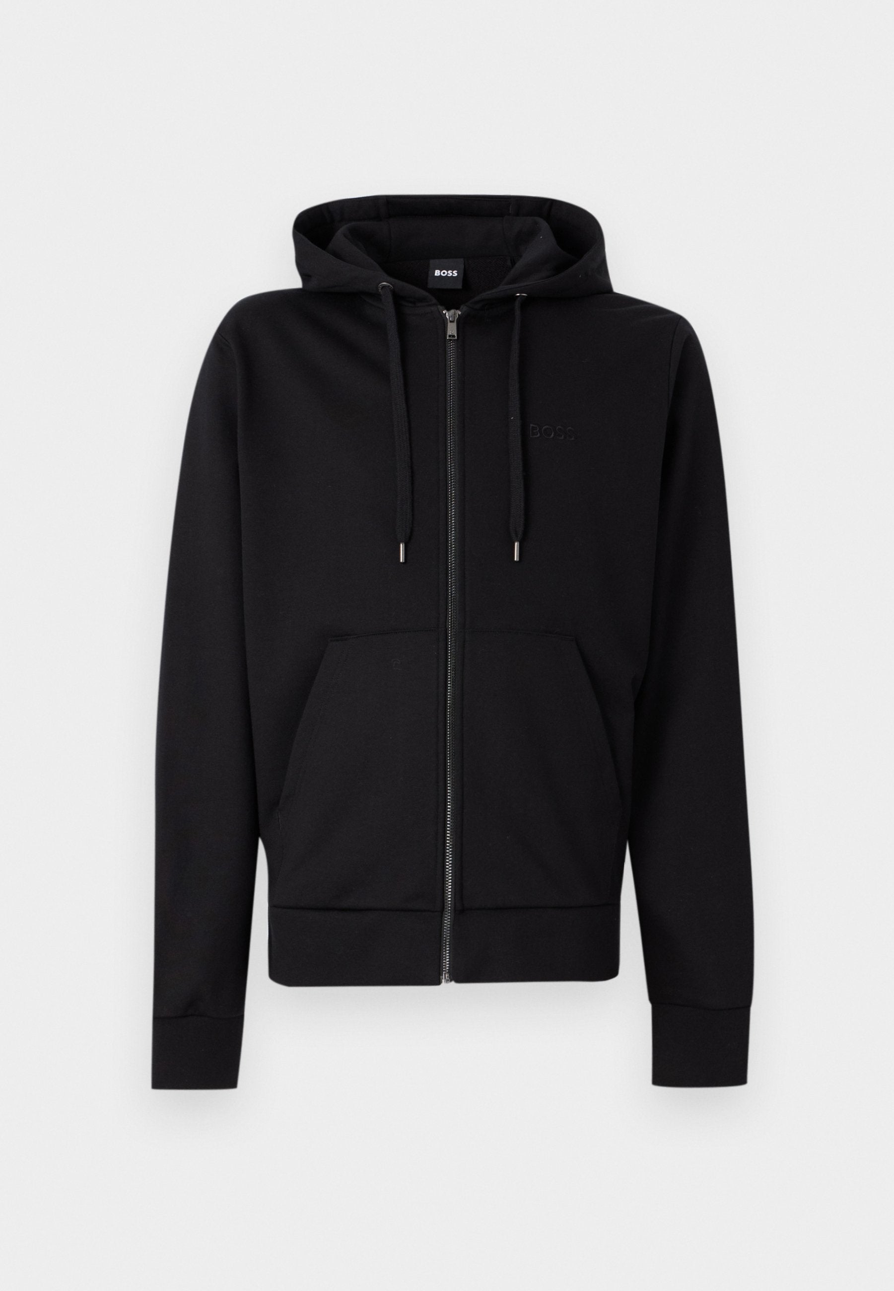 UNISEX - Zip-up sweatshirt - black