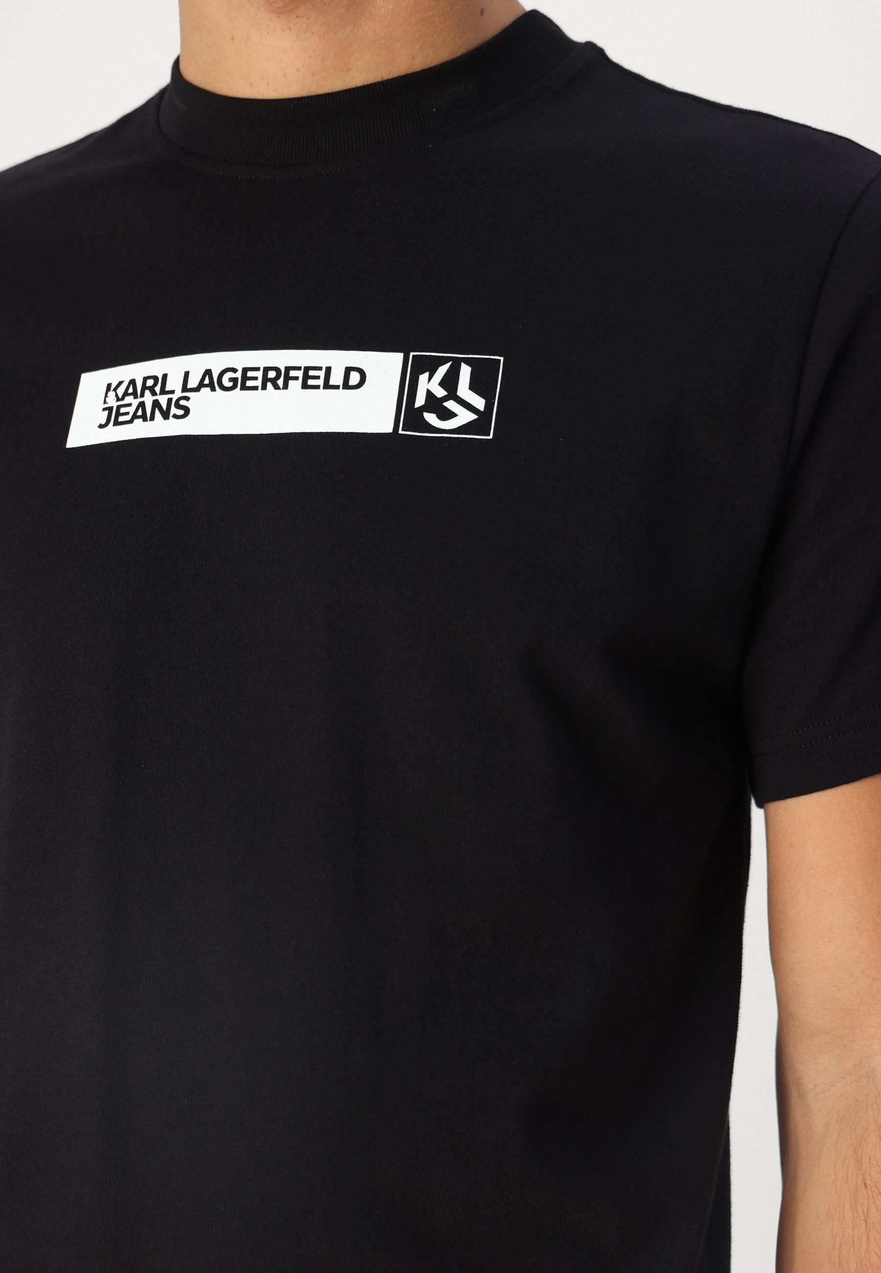 SLIM GRAPHIC  - Print T-shirt - black