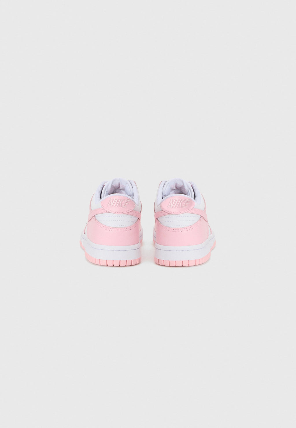 DUNK LOW UNISEX - Trainers - white/med soft pink