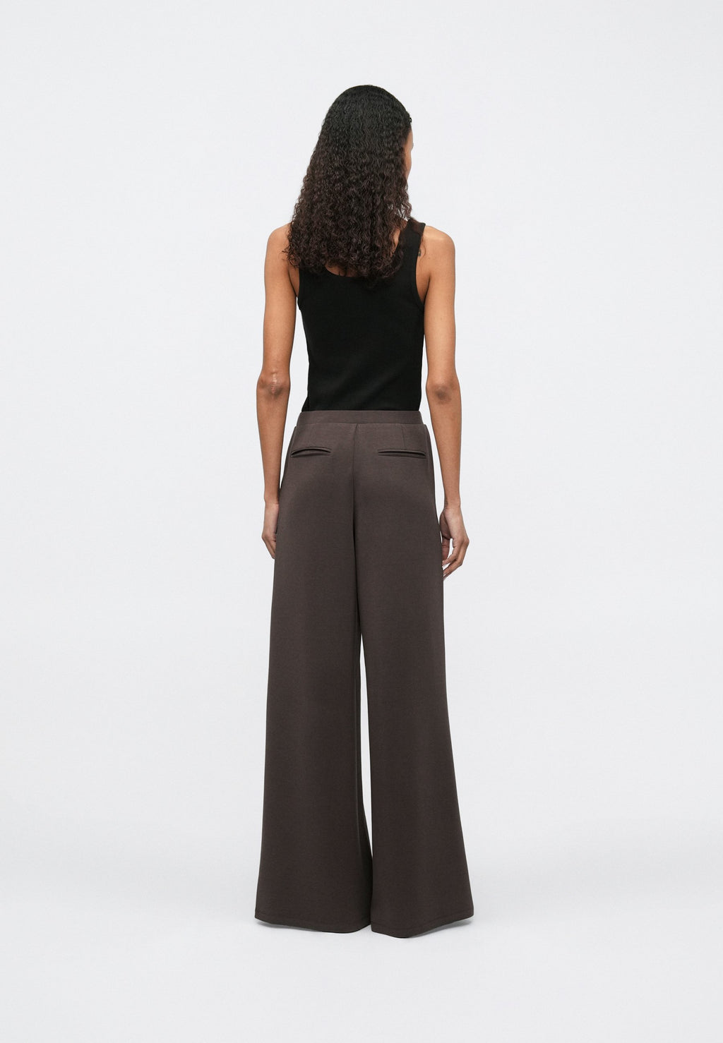 Tracksuit bottoms - dunkelbraun