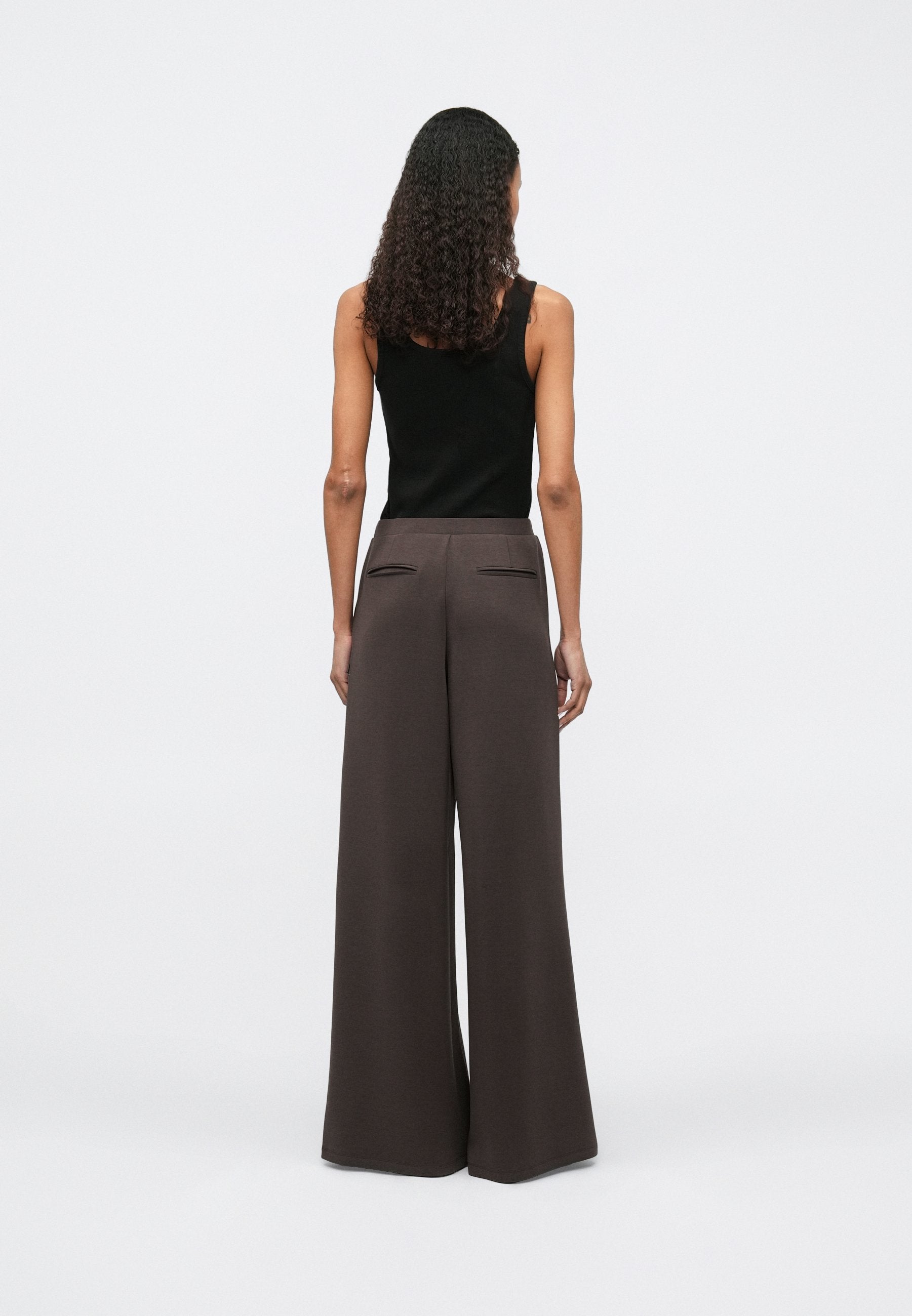 Tracksuit bottoms - dunkelbraun