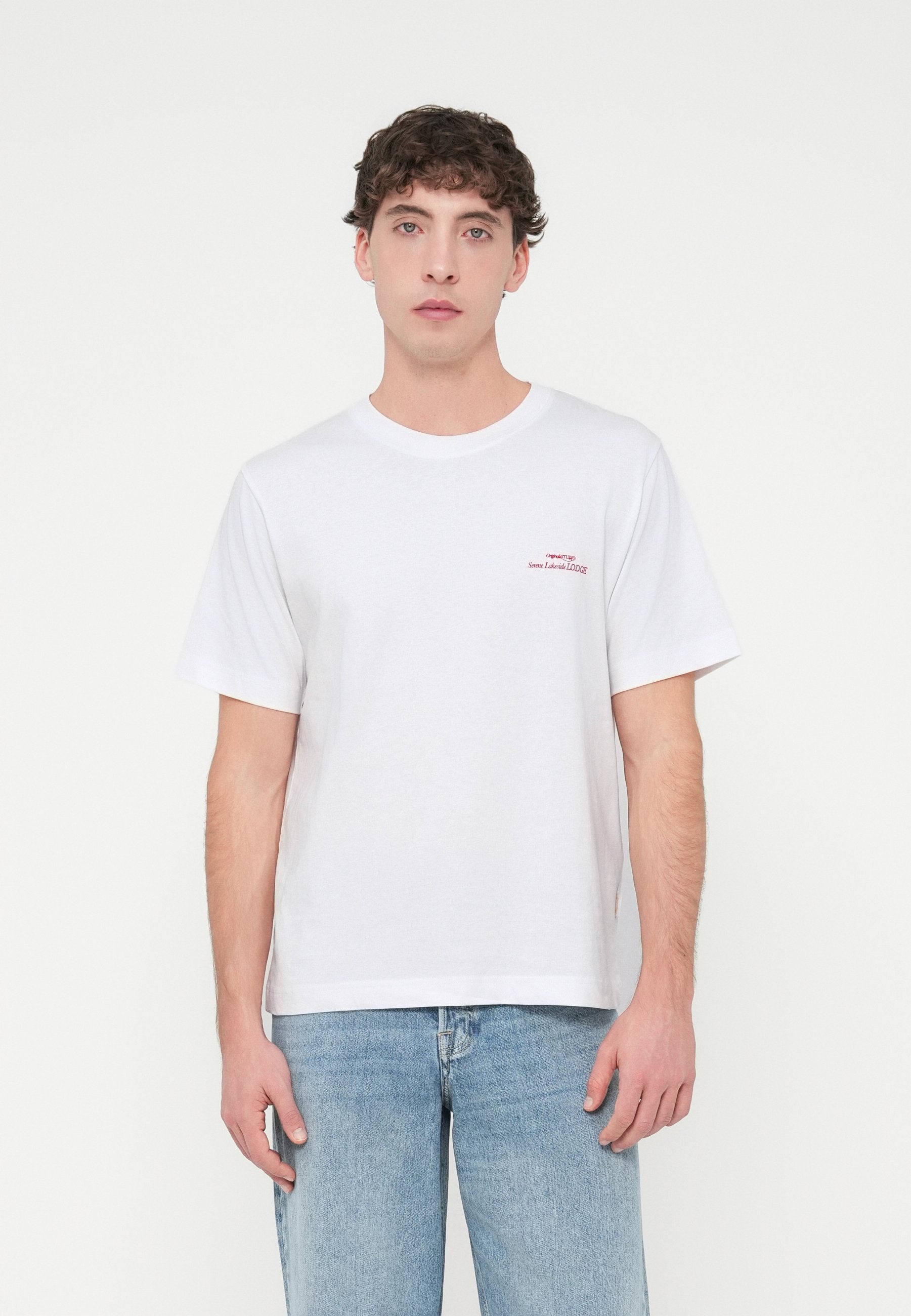 JORNIAGARA - Print T-shirt - bright white