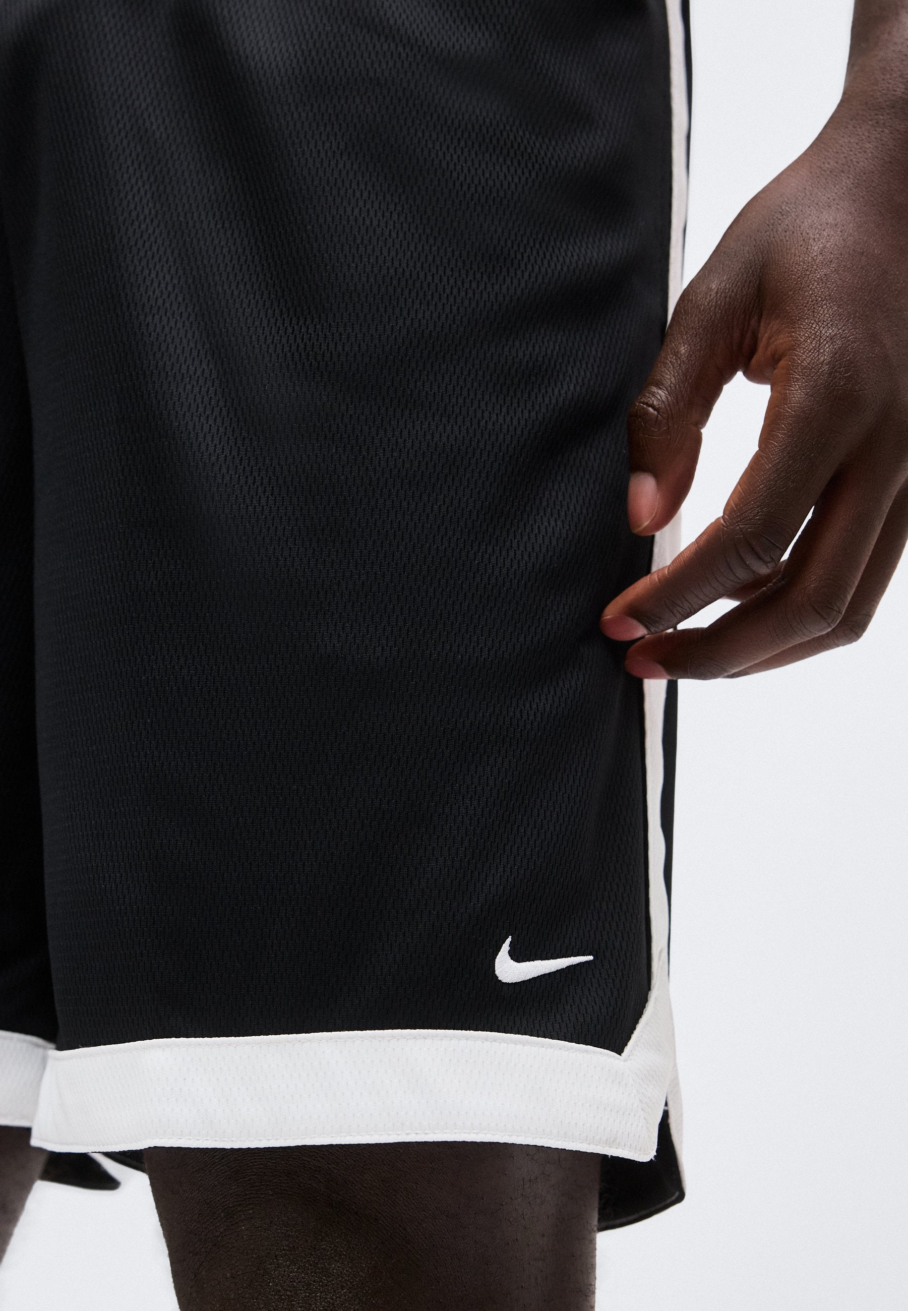 DNA SHORT - Sports shorts - black/white