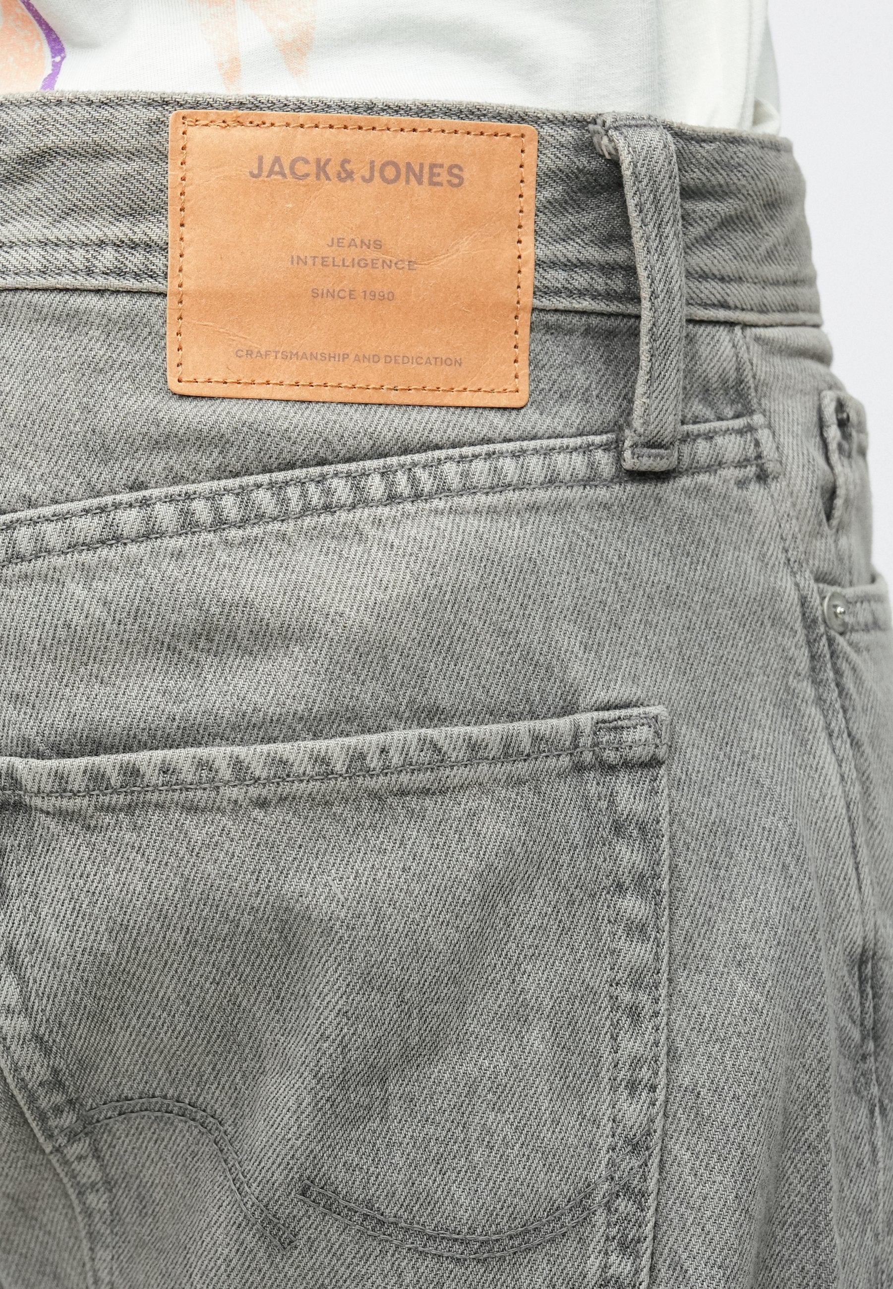 Relaxed Fit JJICHRIS JJORIGINAL SBD 020 NOOS - Relaxed fit jeans - grey denim