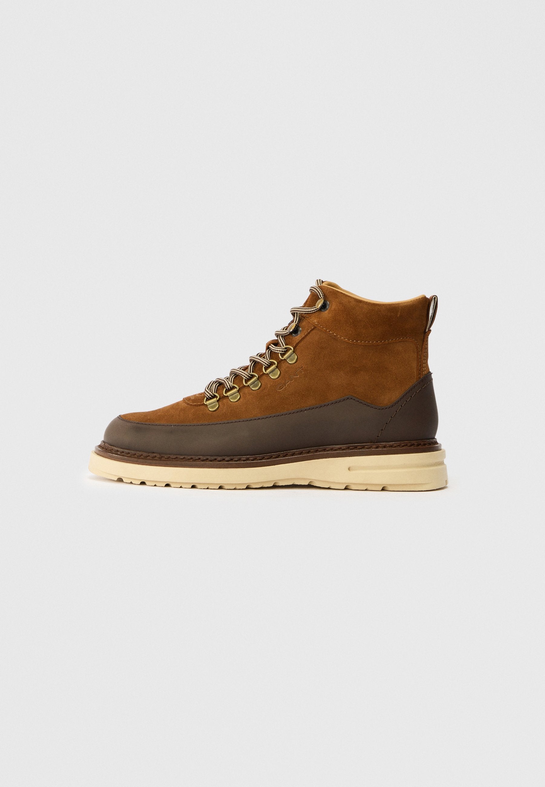 HILLPREP - Lace-up ankle boots - cognac