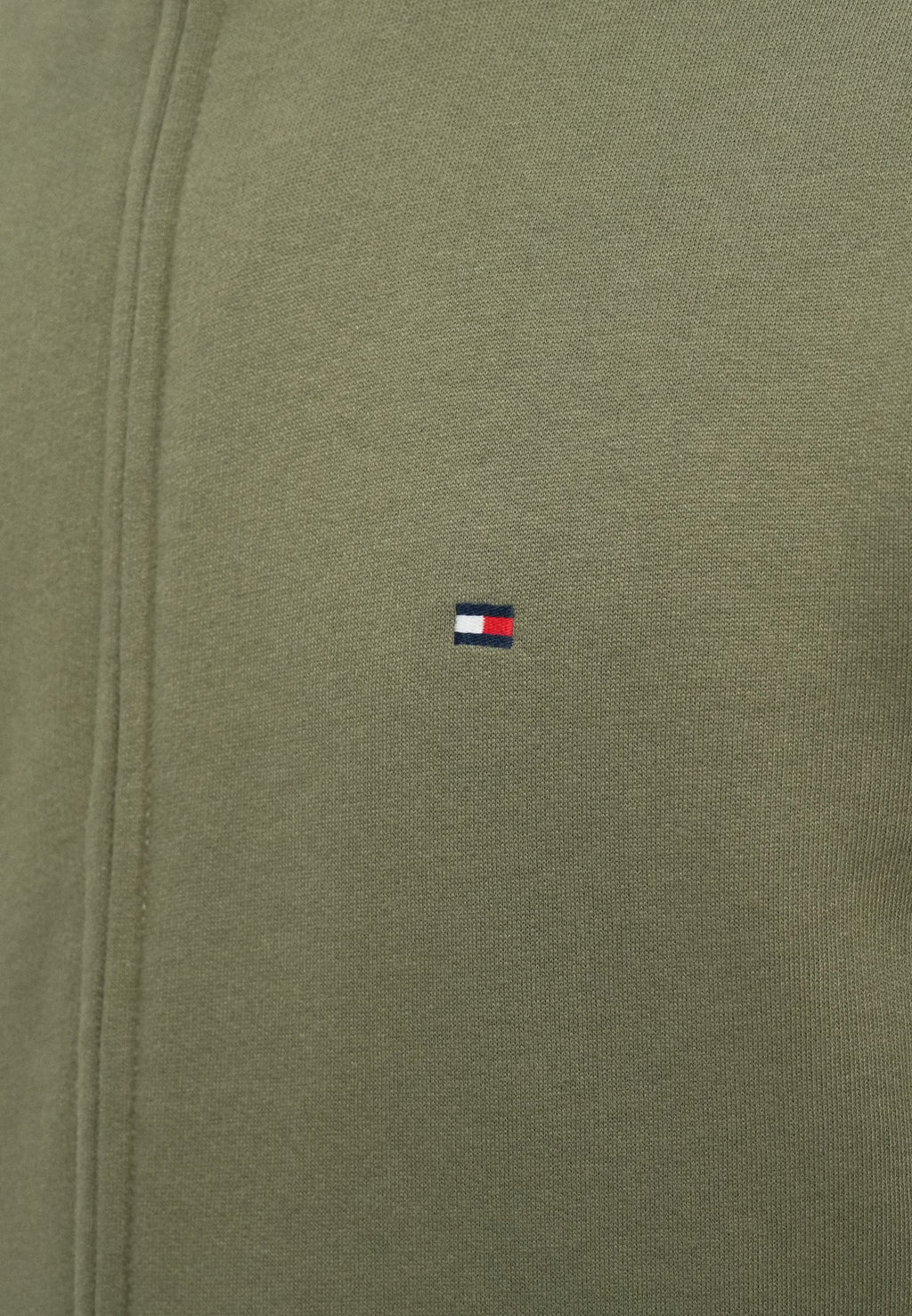 PULL MOLLETON COL MONTANT ZIPPÉ - Sweat-shirt zippé - vert camouflage