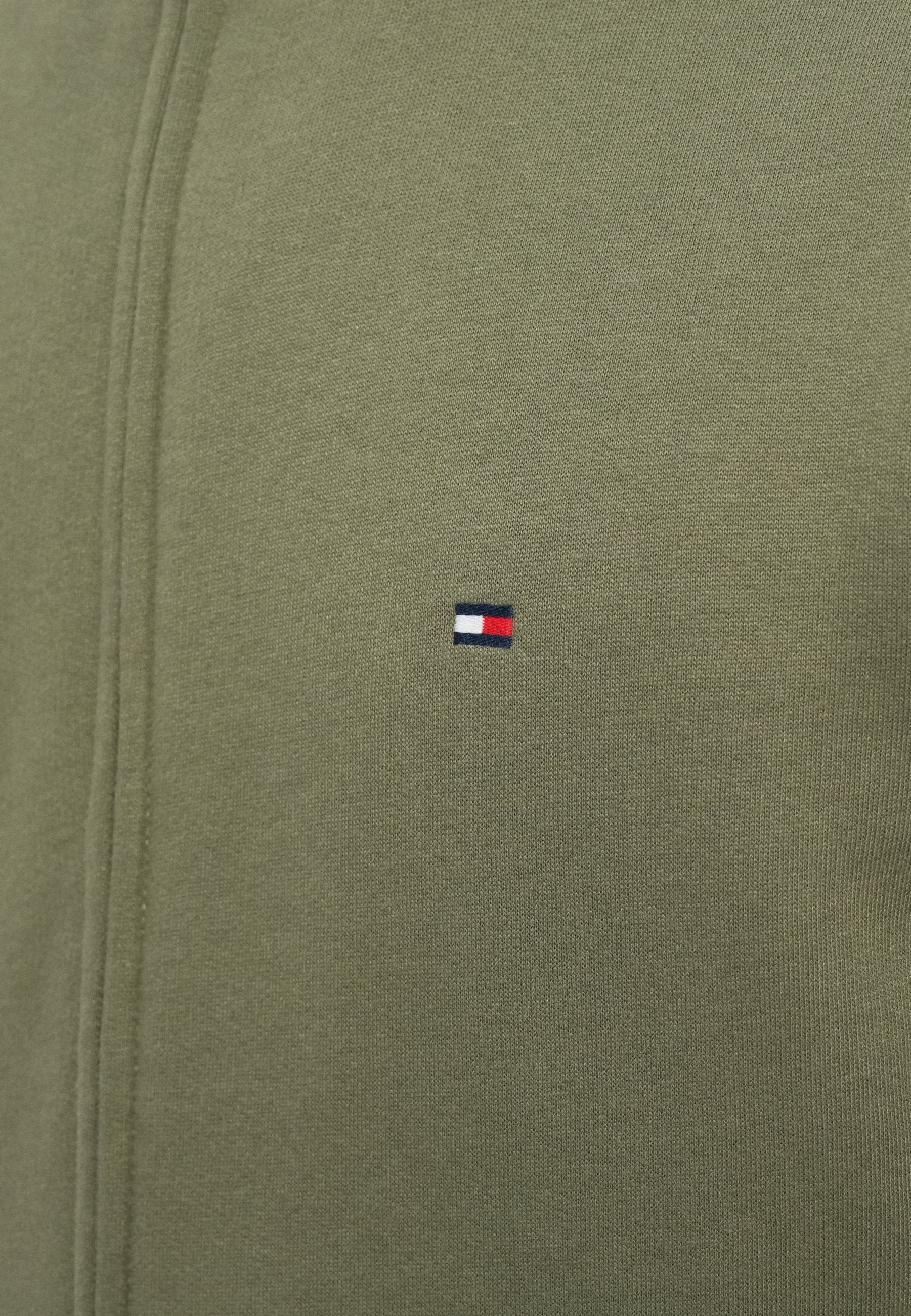 PULL MOLLETON COL MONTANT ZIPPÉ - Sweat-shirt zippé - vert camouflage