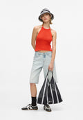 SUMMER - Tote bag - black/white