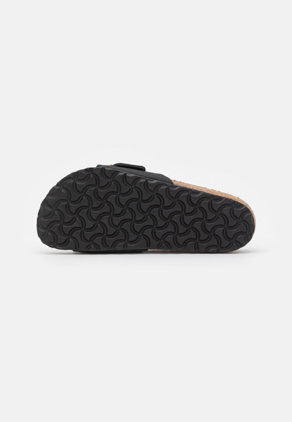 MADRID BIG BUCKLE NARROW - Sandals - black
