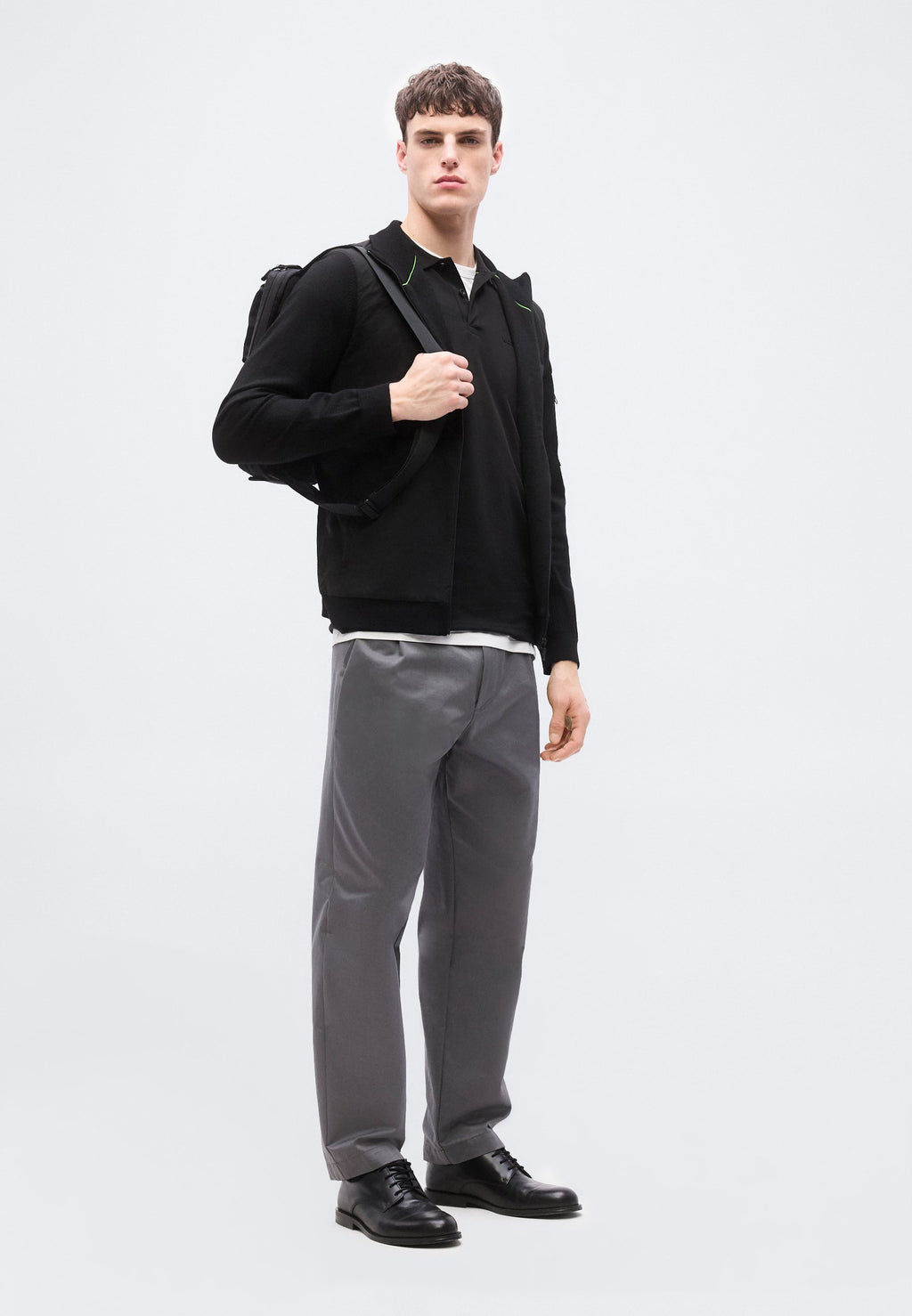 PIO - Polo shirt - black