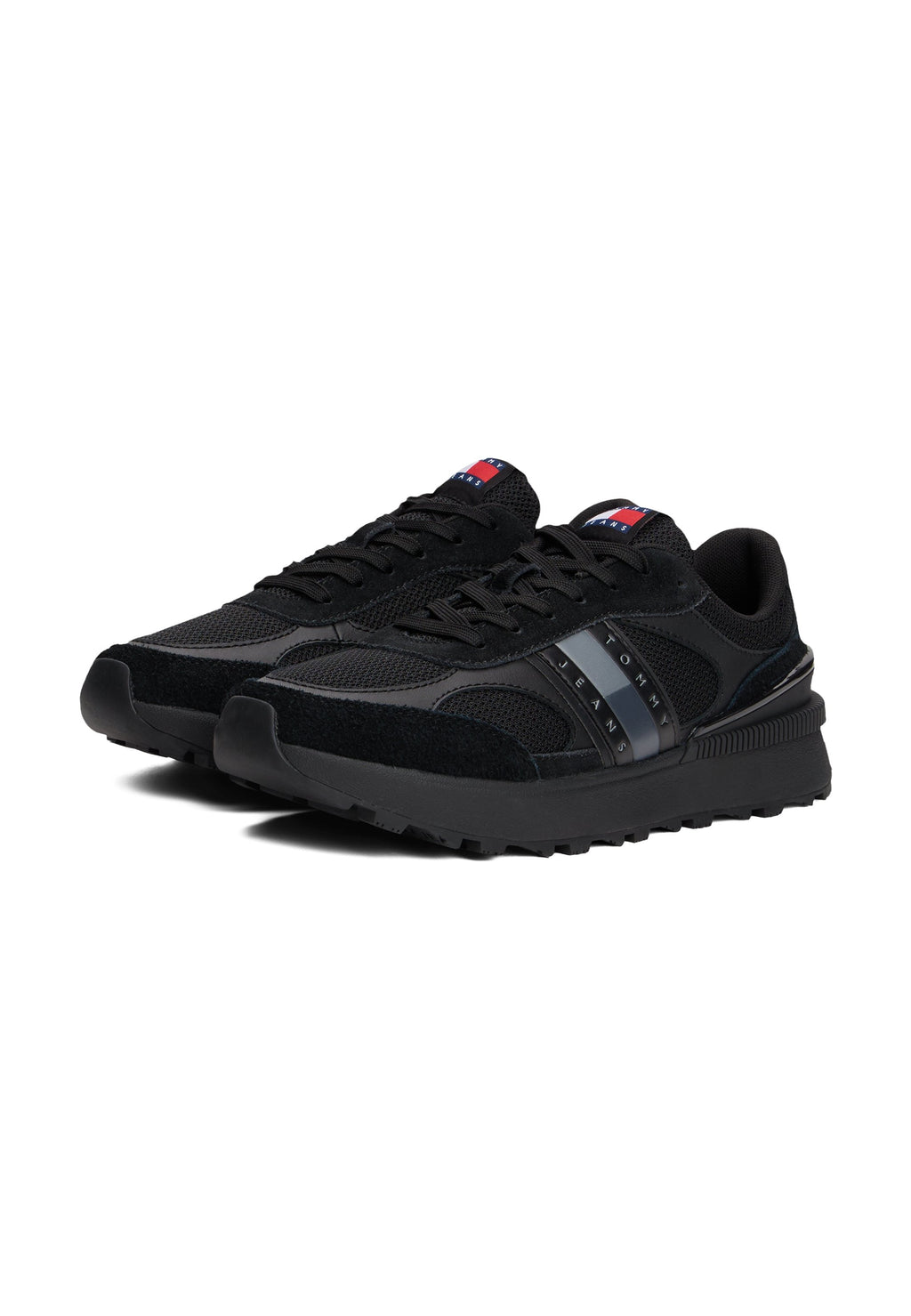 ESSENTIAL TECHNICAL MESH CLEAT TRAINERS - Trainers - black