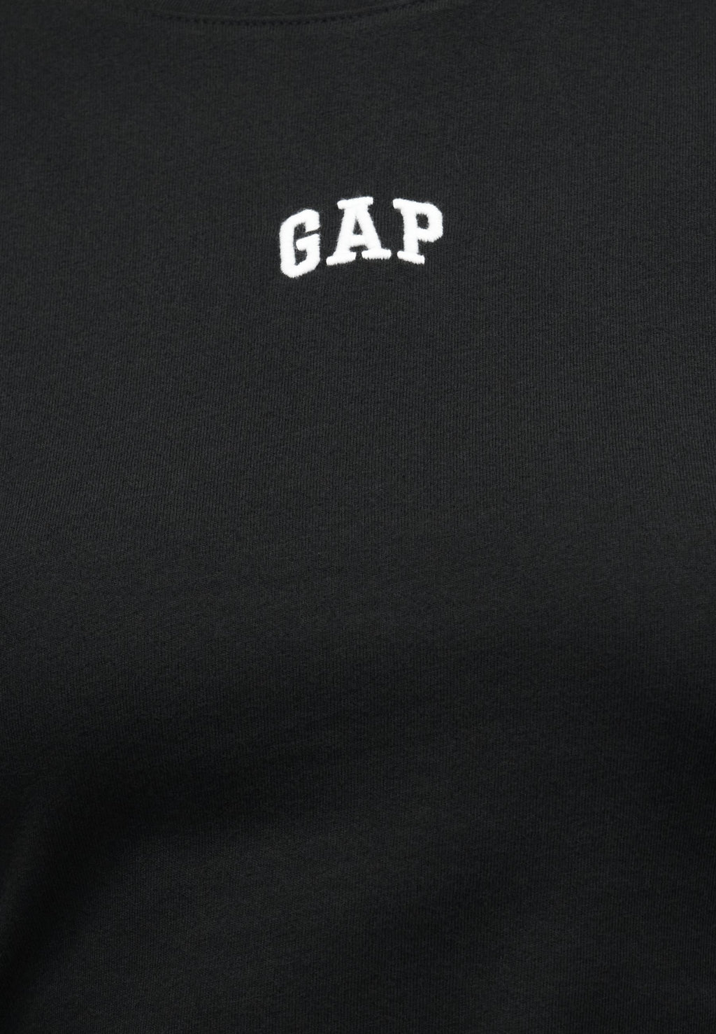 LOGO TEE DRESS - Jersey dress - true black