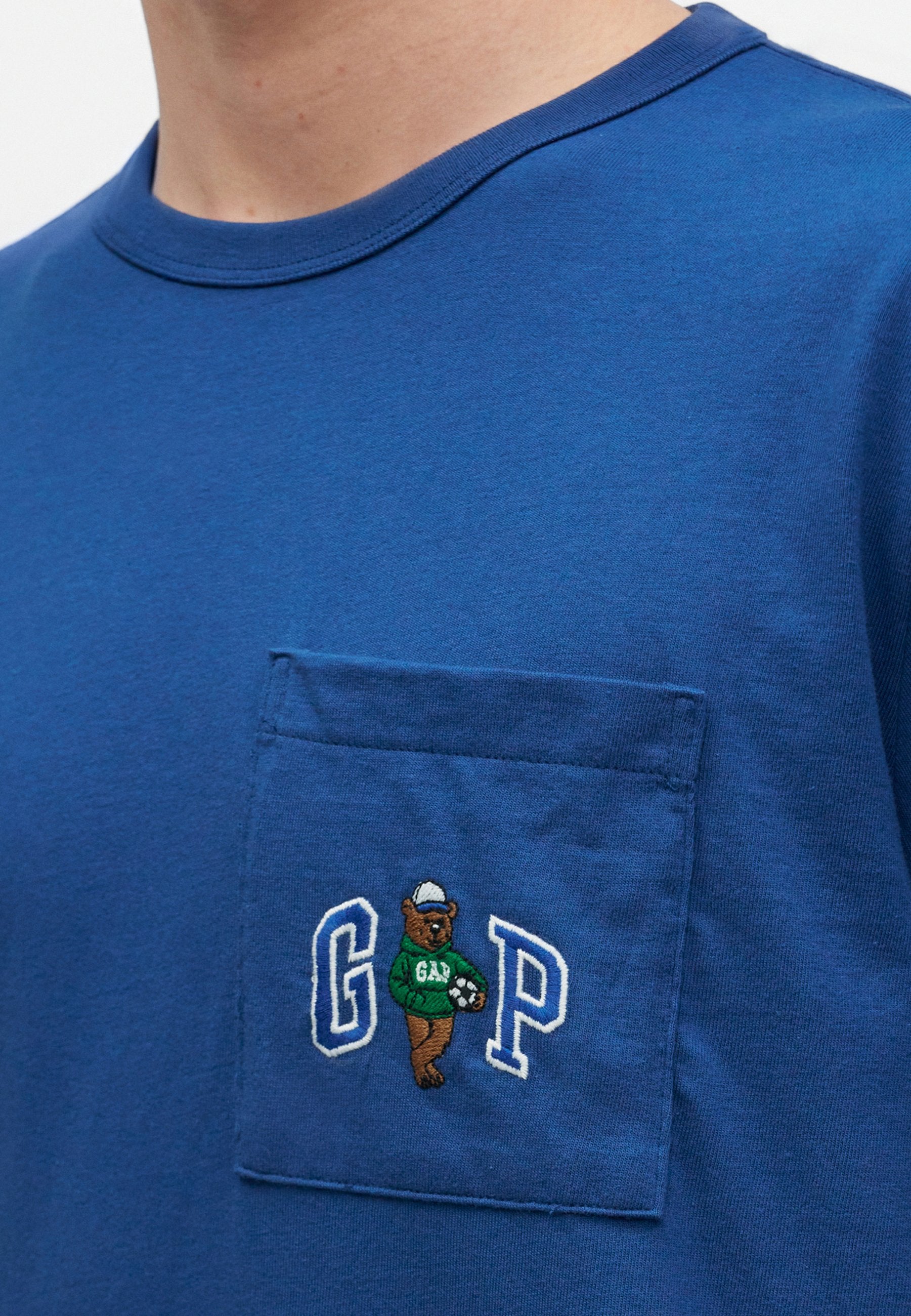 BRANNAN - Basic T-shirt - blue