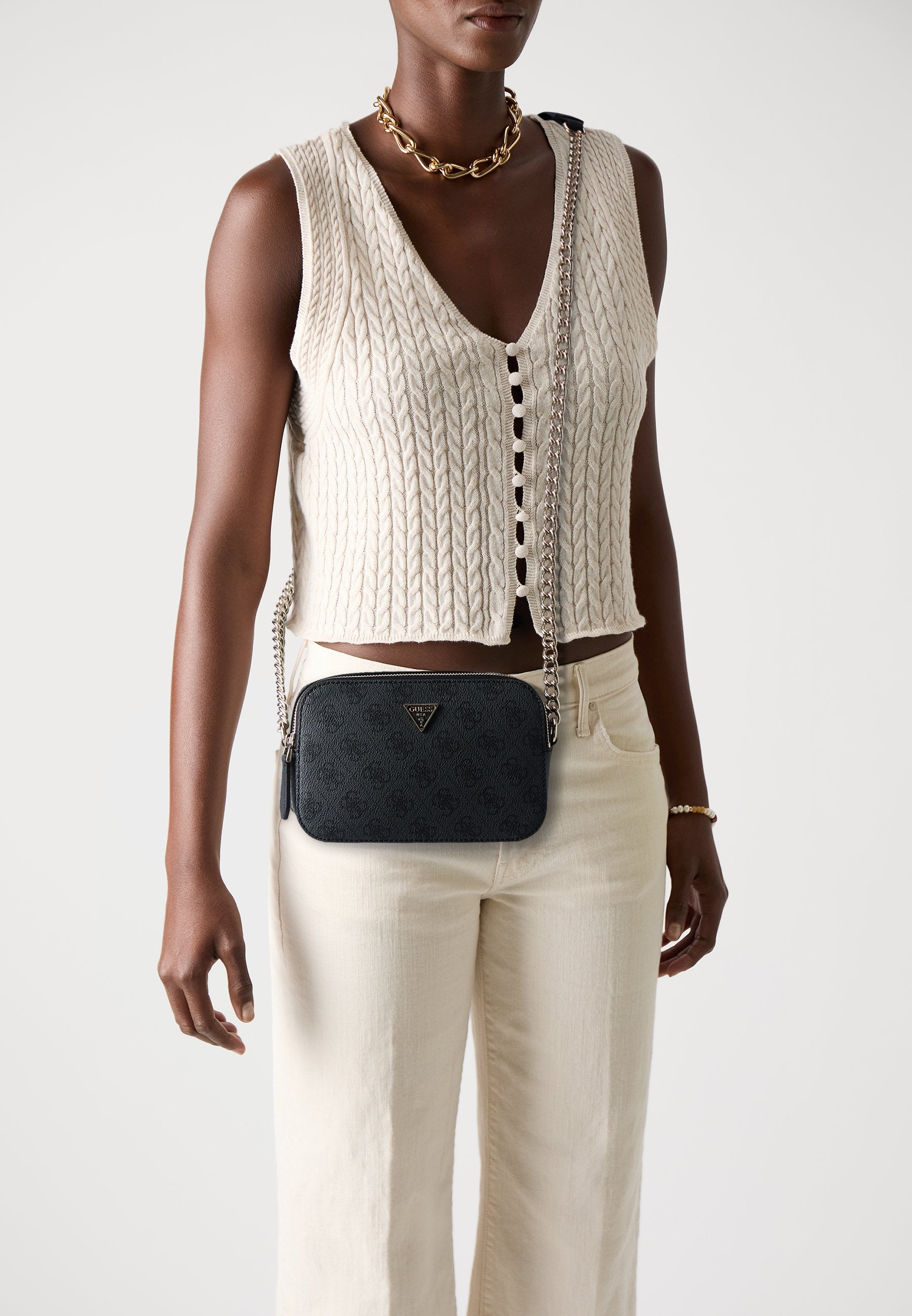 NOELLE - Cross body bag - coal