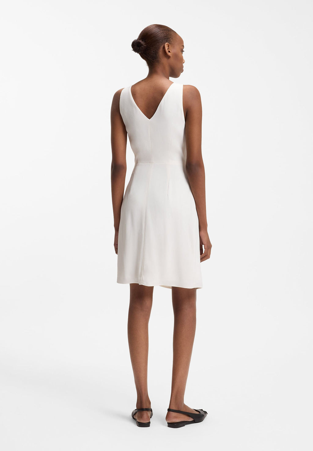 KABIVANNA - Day dress - open white
