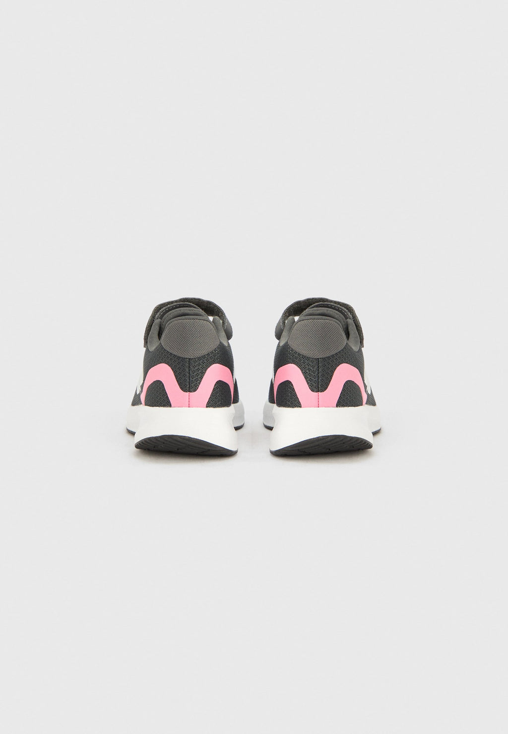 RUNFALCON 5 UNISEX - Road running shoes - grey six/crystal white/bliss pink
