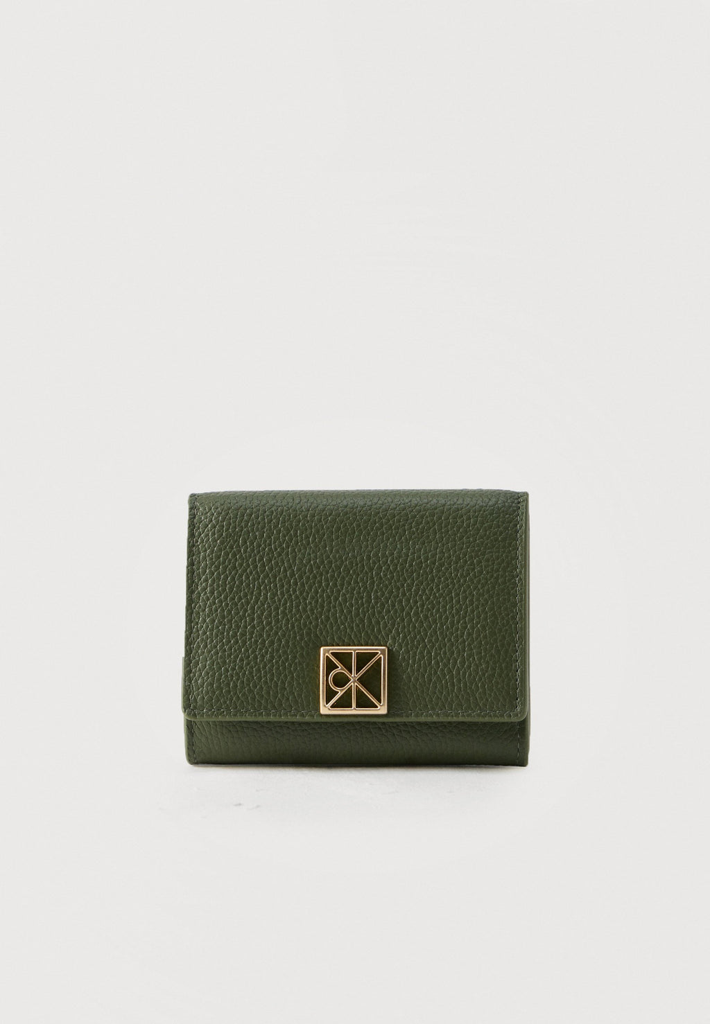 EMBLEM ZIP - Wallet - olive