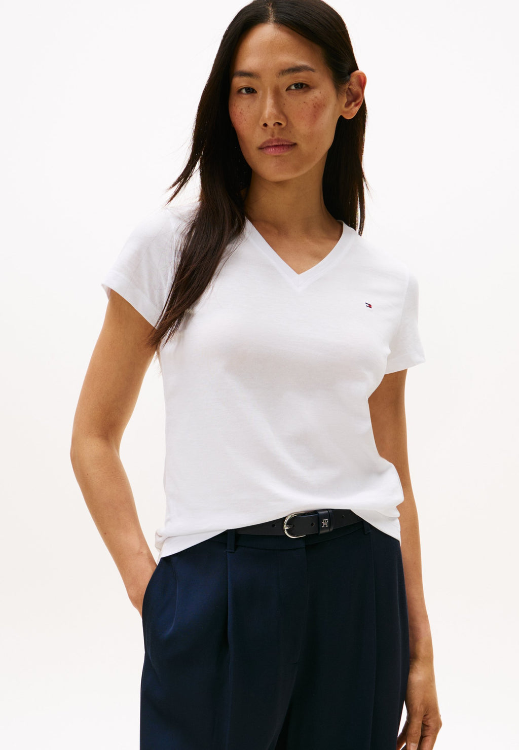 HERITAGE - Basic T-shirt - white