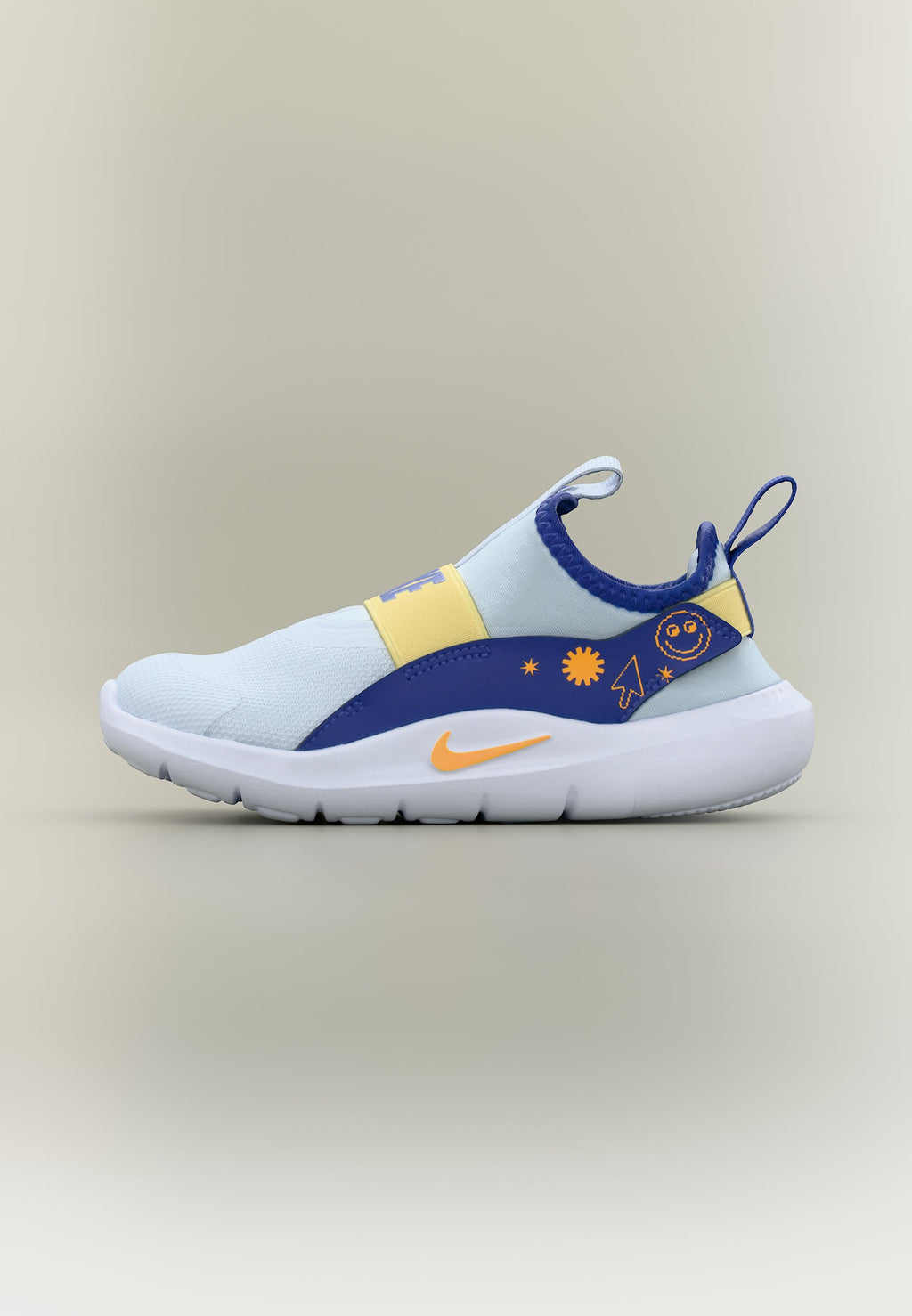 FLEX RUNNER 4 SE UNISEX - Yol koşu ayakkabısı - football grey/laser orange/lapis/soft yellow/white