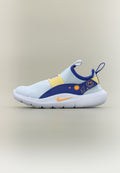 FLEX RUNNER 4 SE UNISEX - Yol koşu ayakkabısı - football grey/laser orange/lapis/soft yellow/white