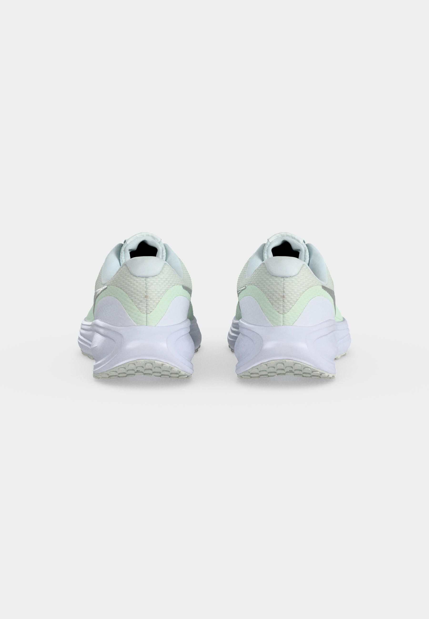 REVOLUTION 8 - Road running shoes - off white/metallic silver-coloured/barely green/malachite