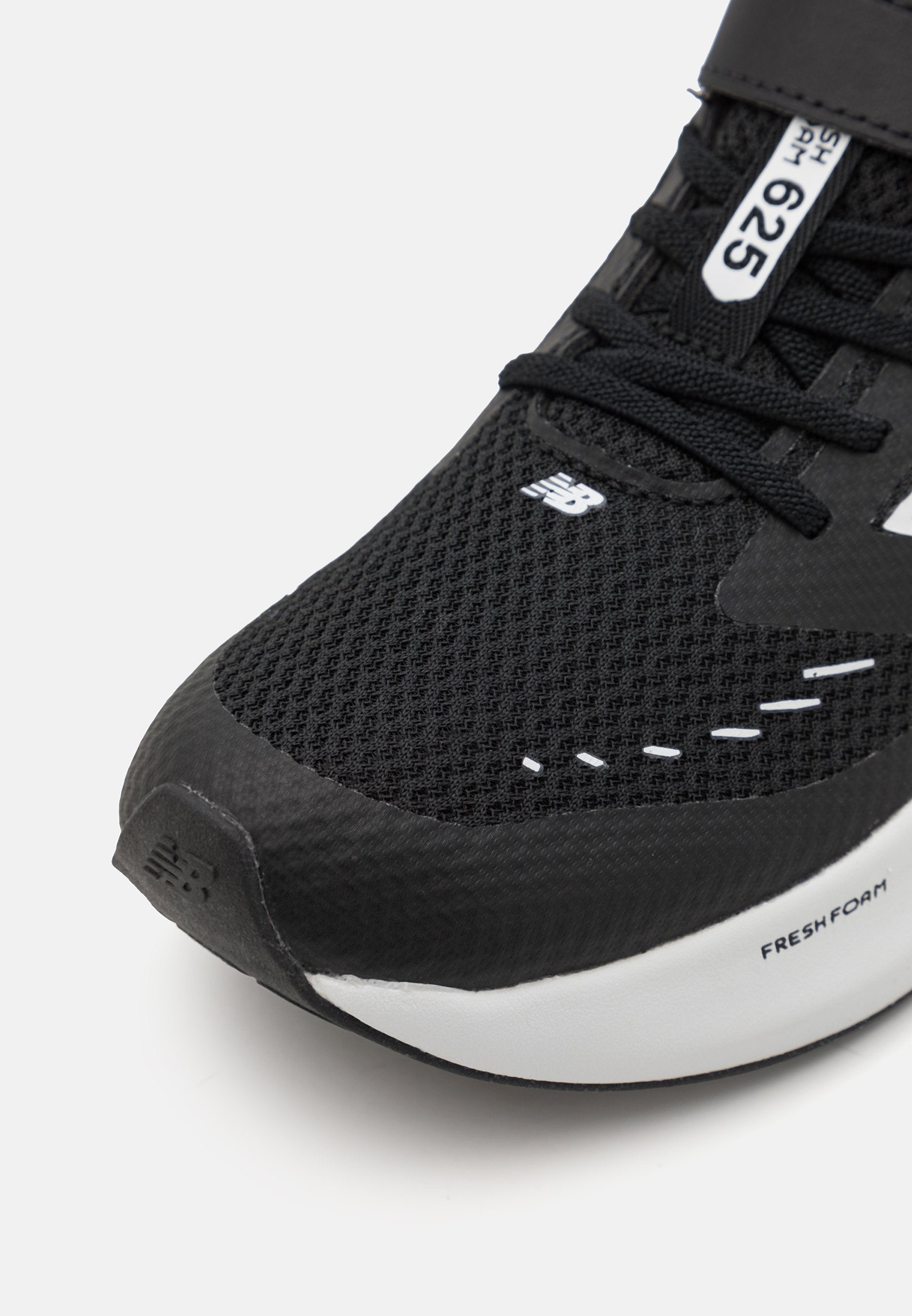 625 HOOK & LOOP UNISEX - Road running shoes - black
