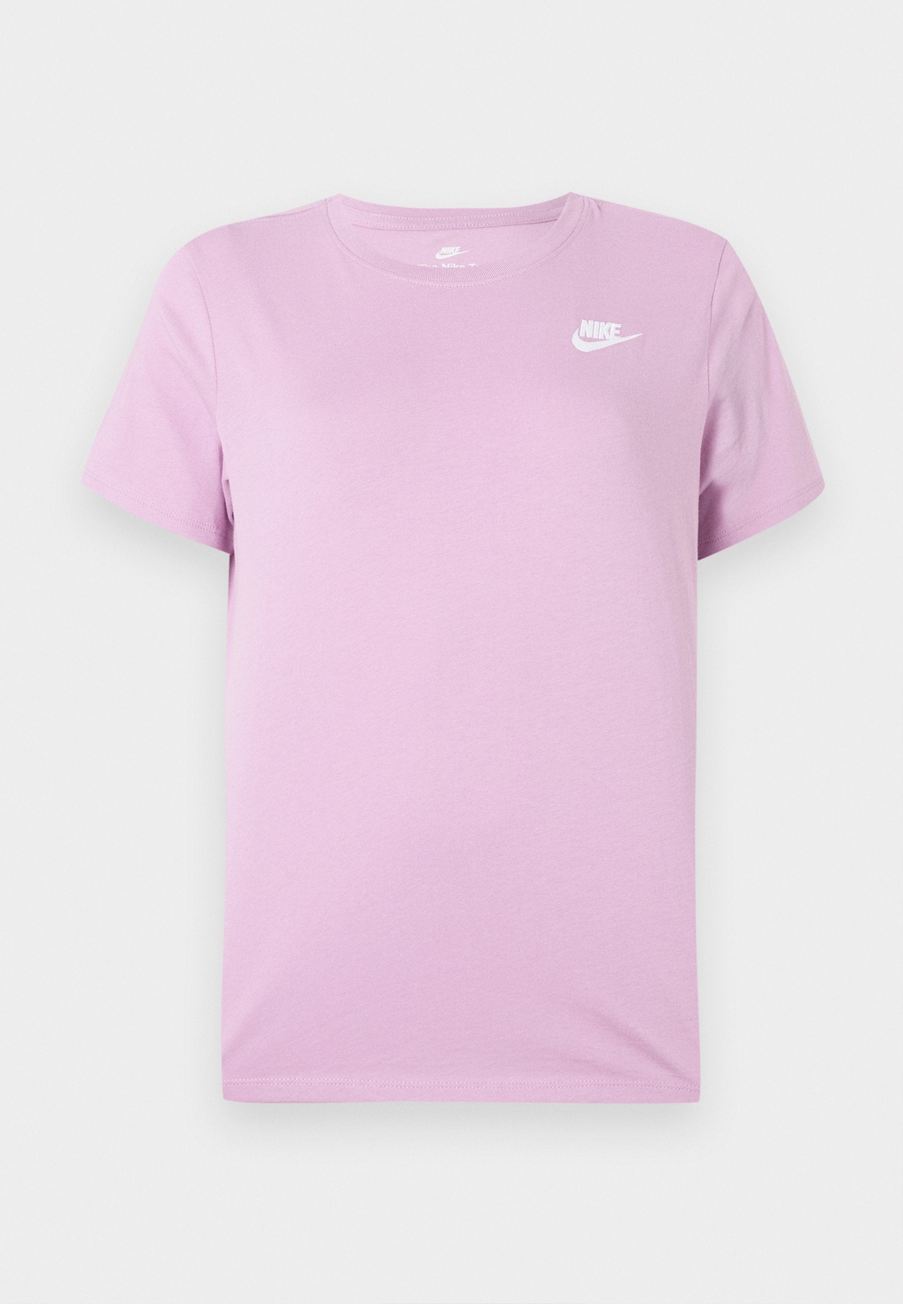TEE CLUB - T-shirt basique - magenta/blanc