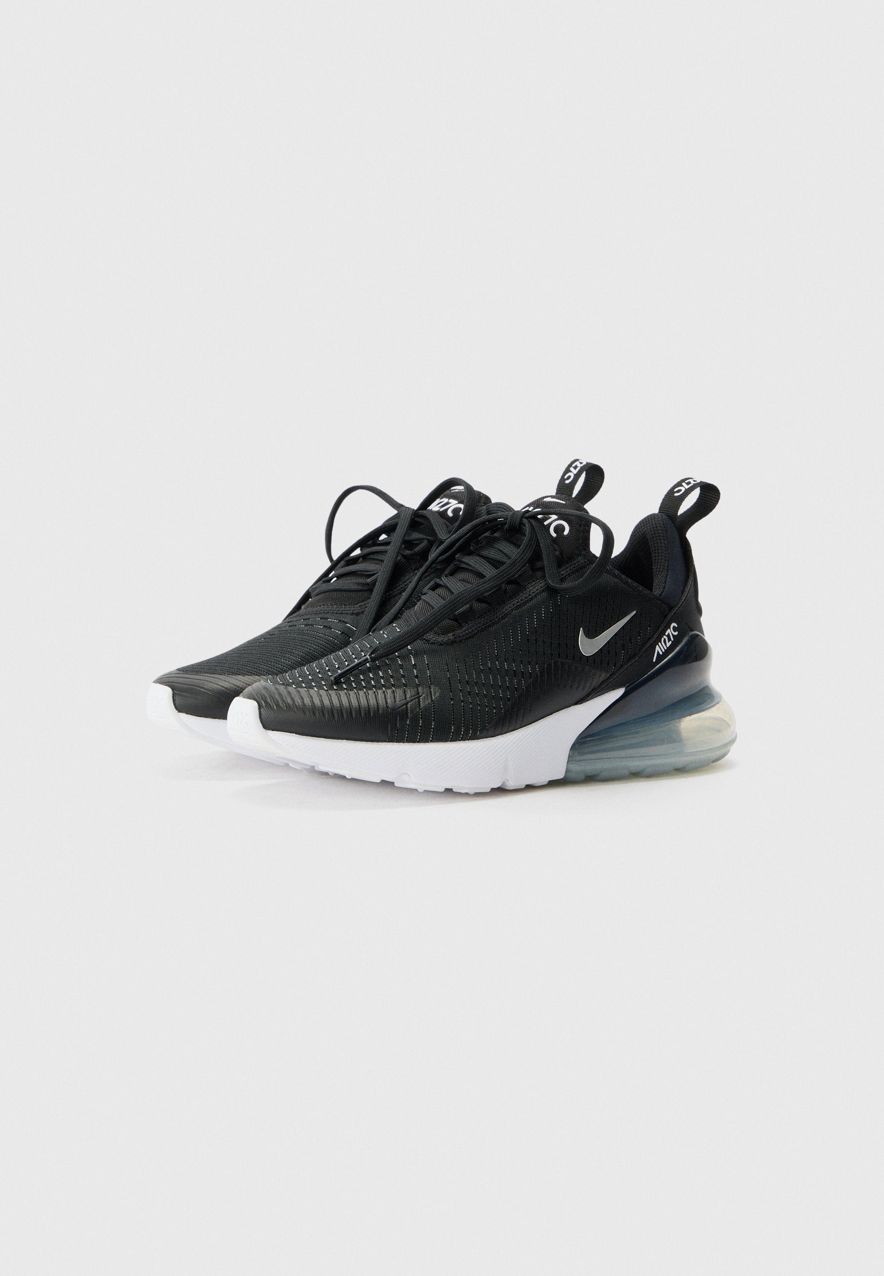 AIR MAX 270 - Trainers - black/metallic silver-coloured/white
