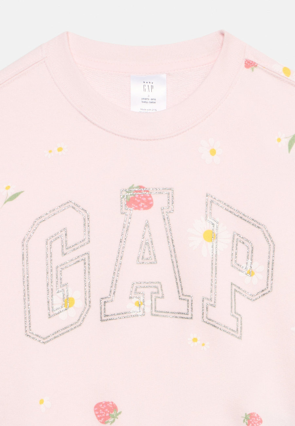 LOGO CREW  - Sweatshirt - cherry blossom
