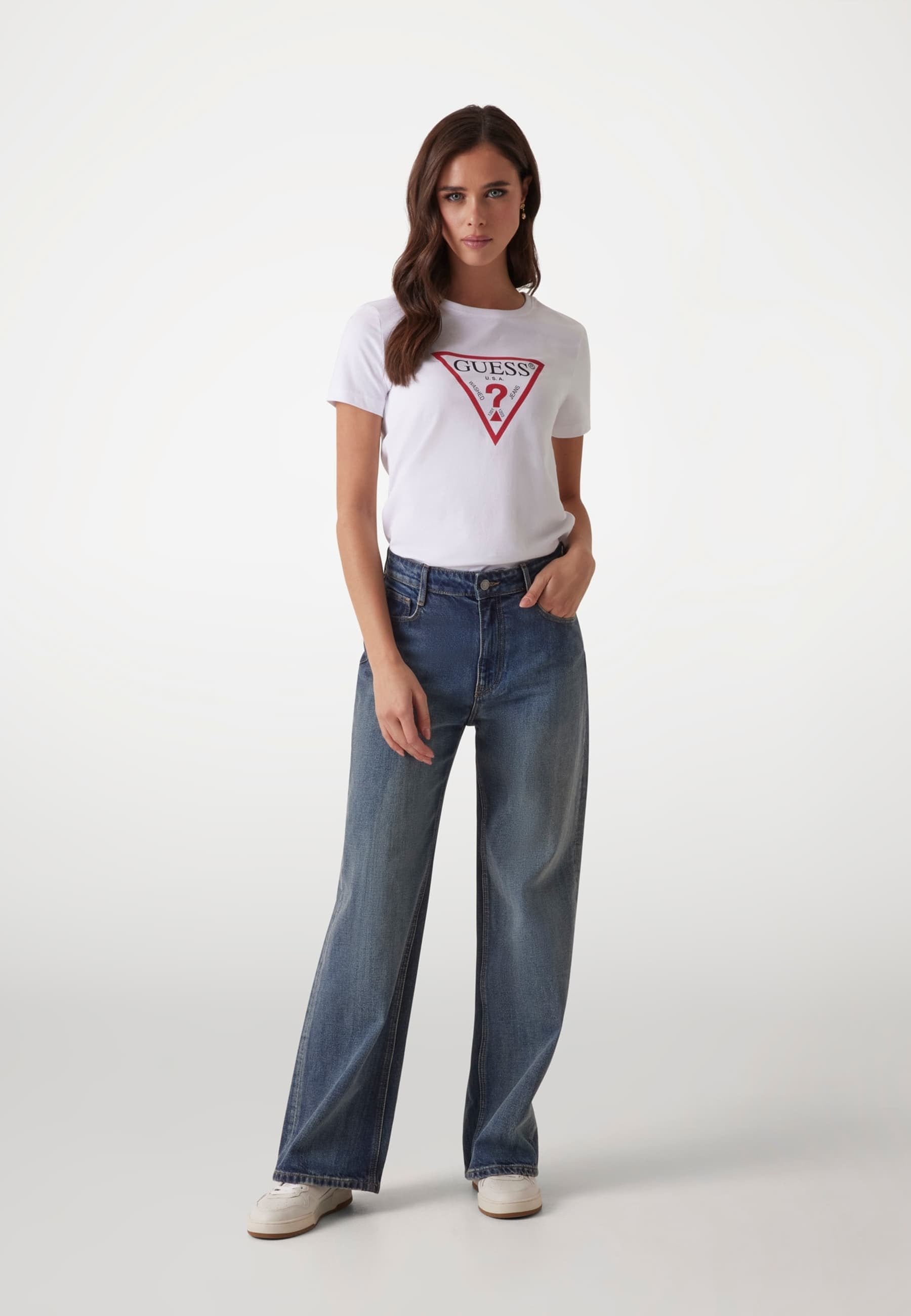 ORIGINAL TEE - Print T-shirt - pure white