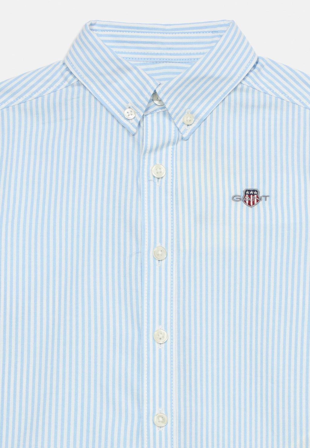 SHIELD STRIPE SHIRT - Shirt - sky blue
