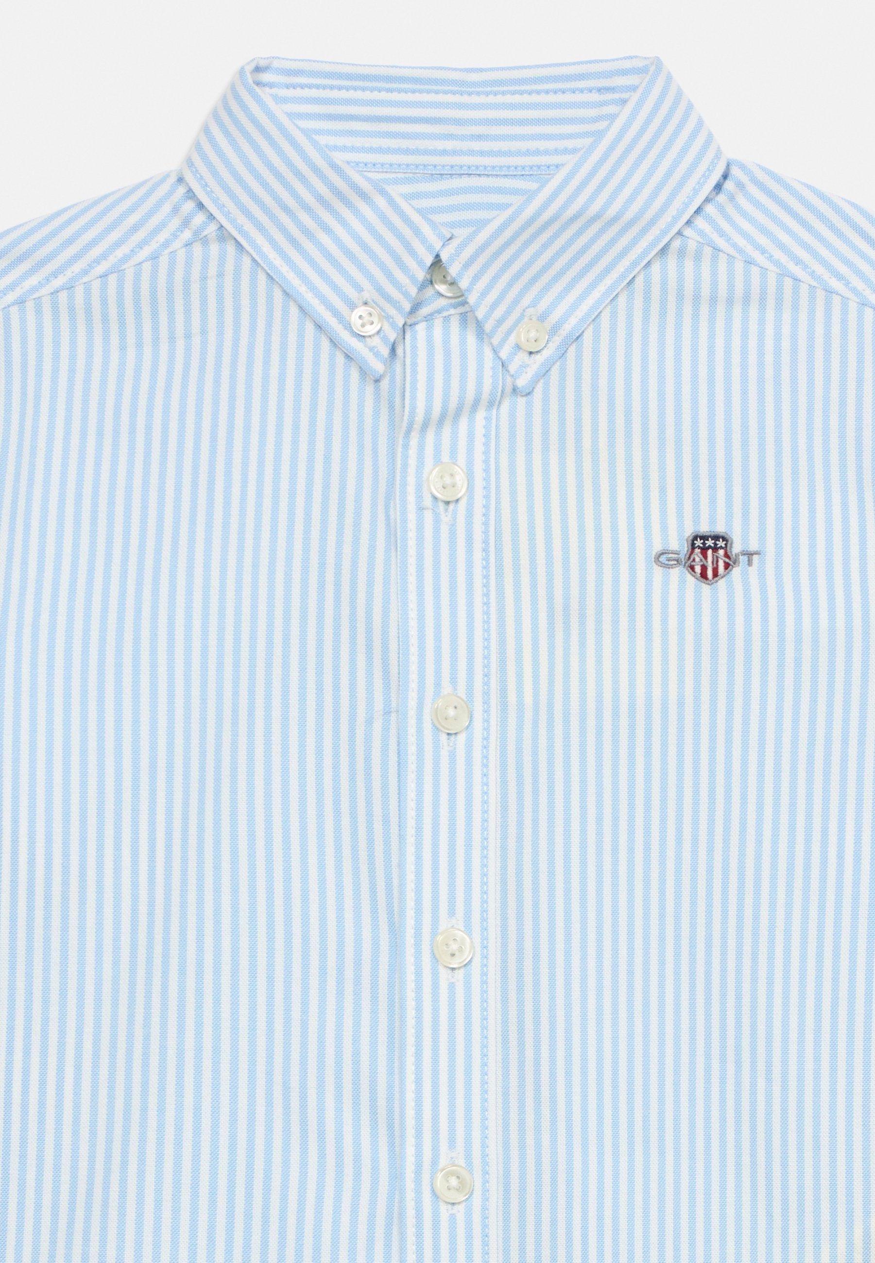 SHIELD STRIPE SHIRT - Shirt - sky blue