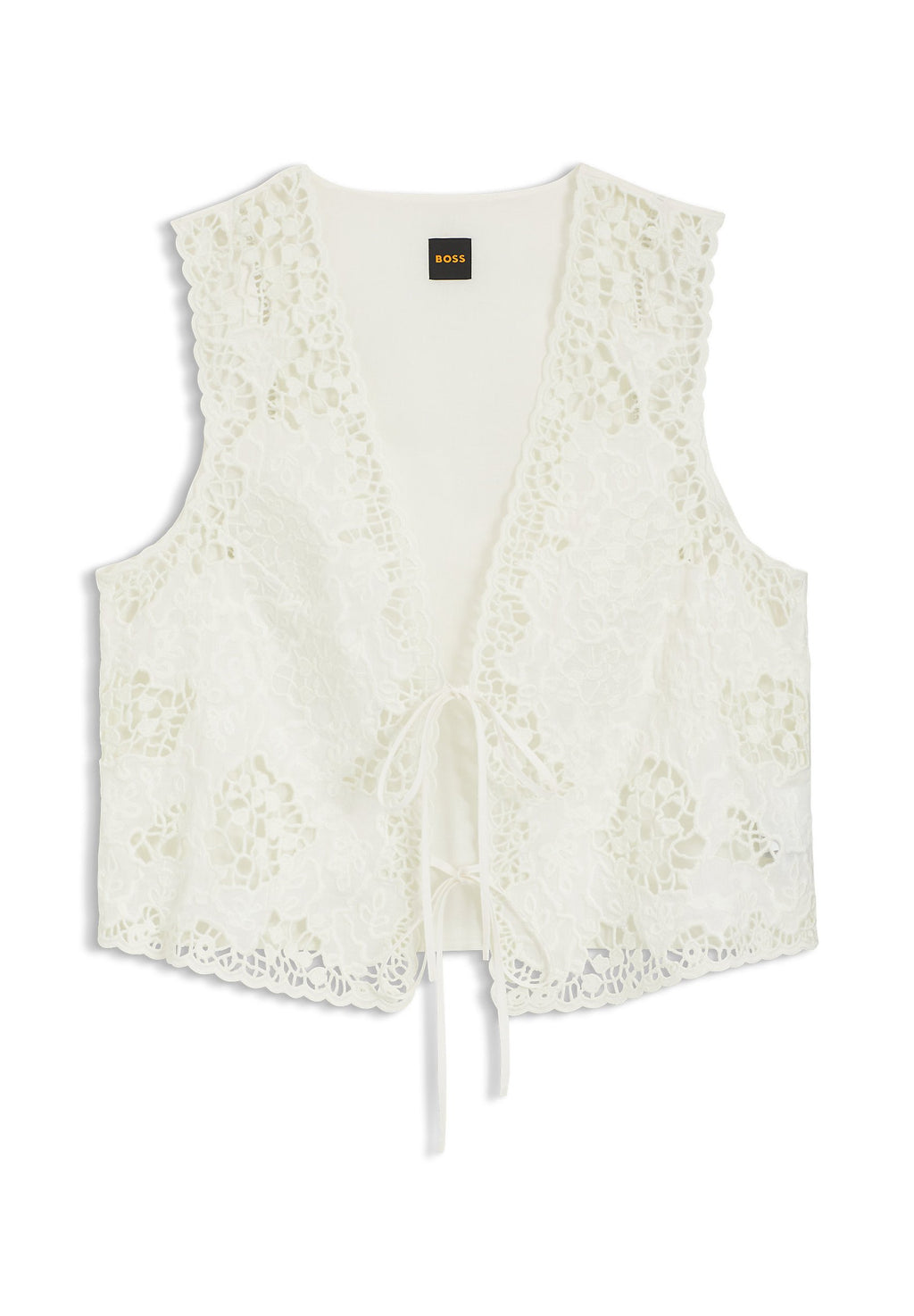 Waistcoat - open white