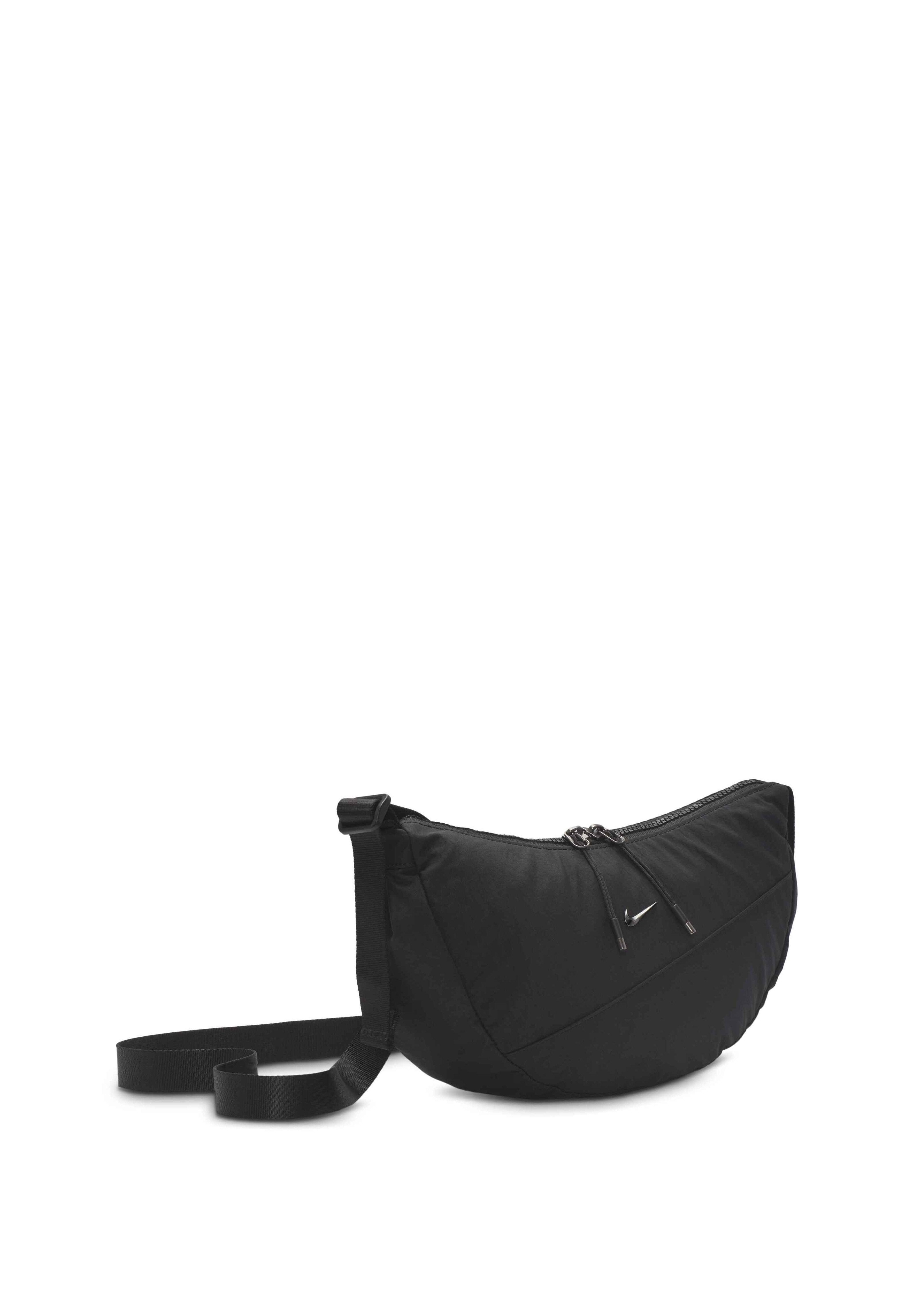 AURA CRESCENT CROSSBODY UNISEX - Cross body bag - black/gunmetal