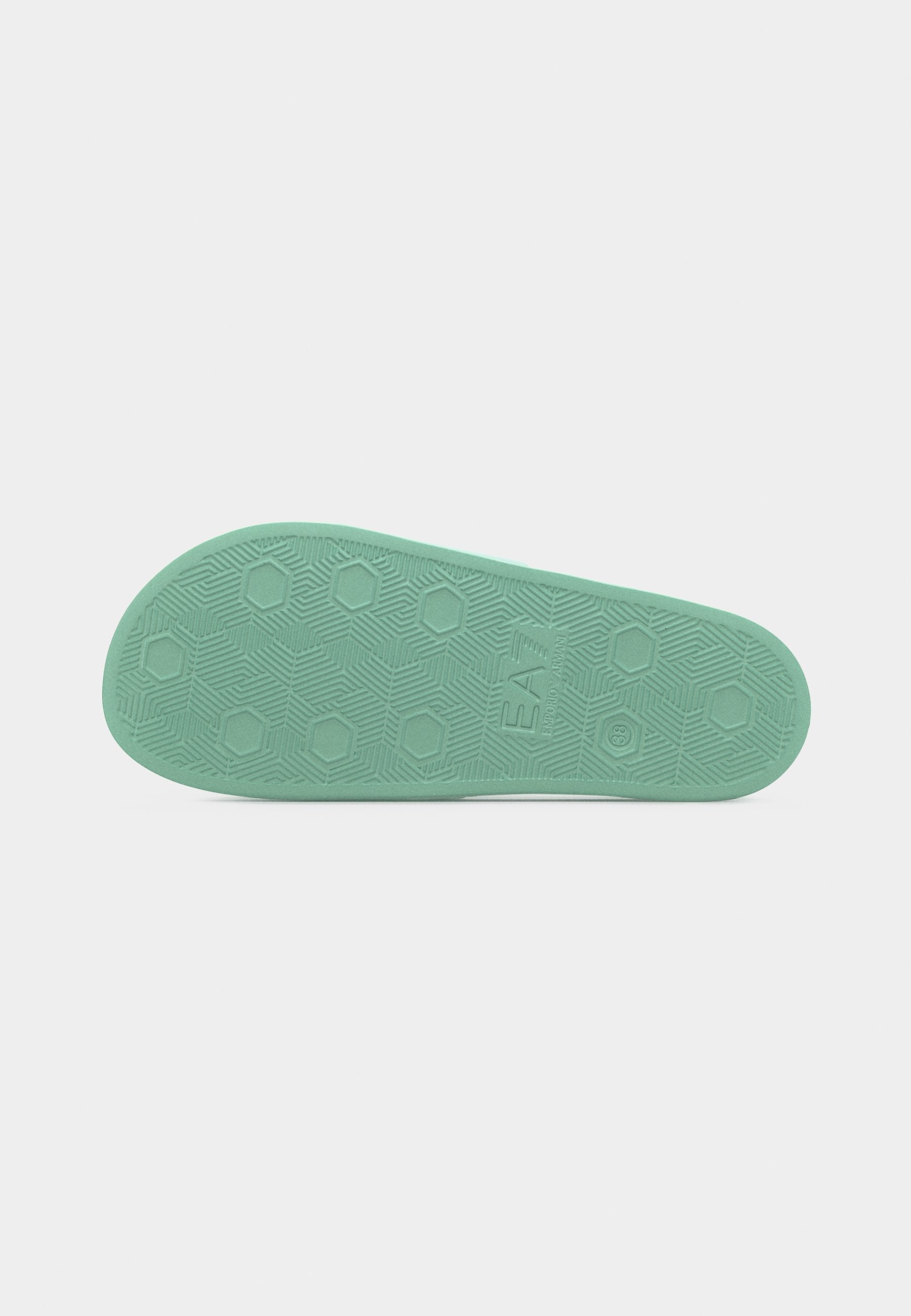 VISIBILITY SLIPPER UNISEX - Mules - mist green/yellow iris