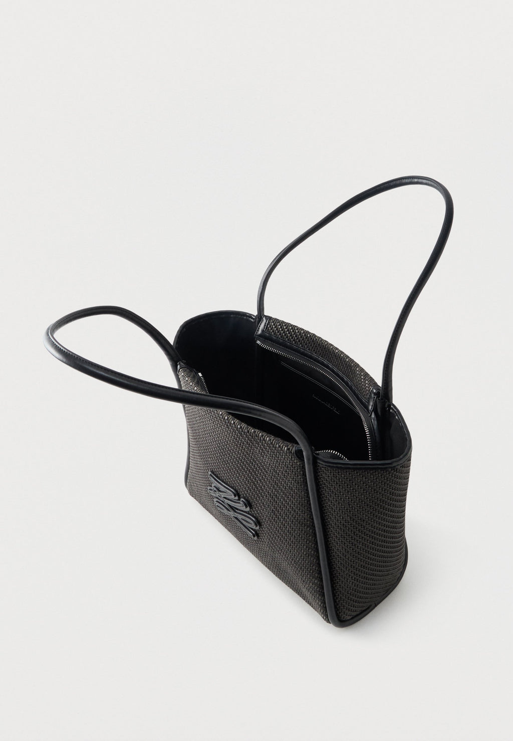 AUTOGRAPH PATCH TOTE - Handbag - black