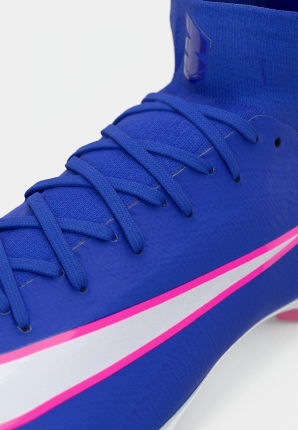 ZM 10 PRO FG - Firm-ground football boots - racer blue/white