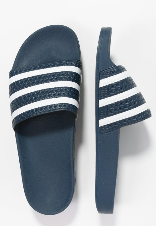 ADILETTE - Havuz terliği - mavi/beyaz
