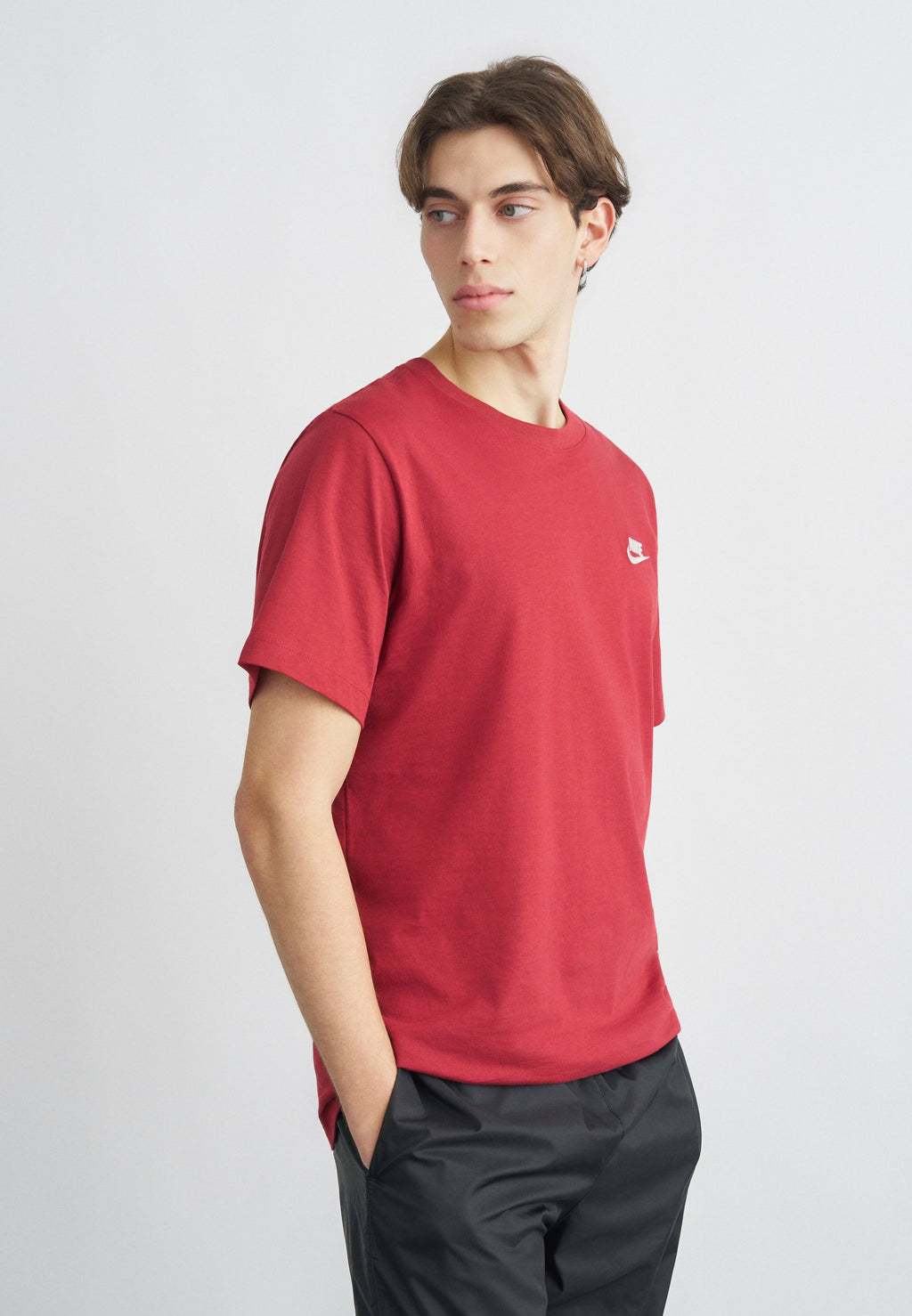 CLUB TEE - Basic T-shirt - team crimson