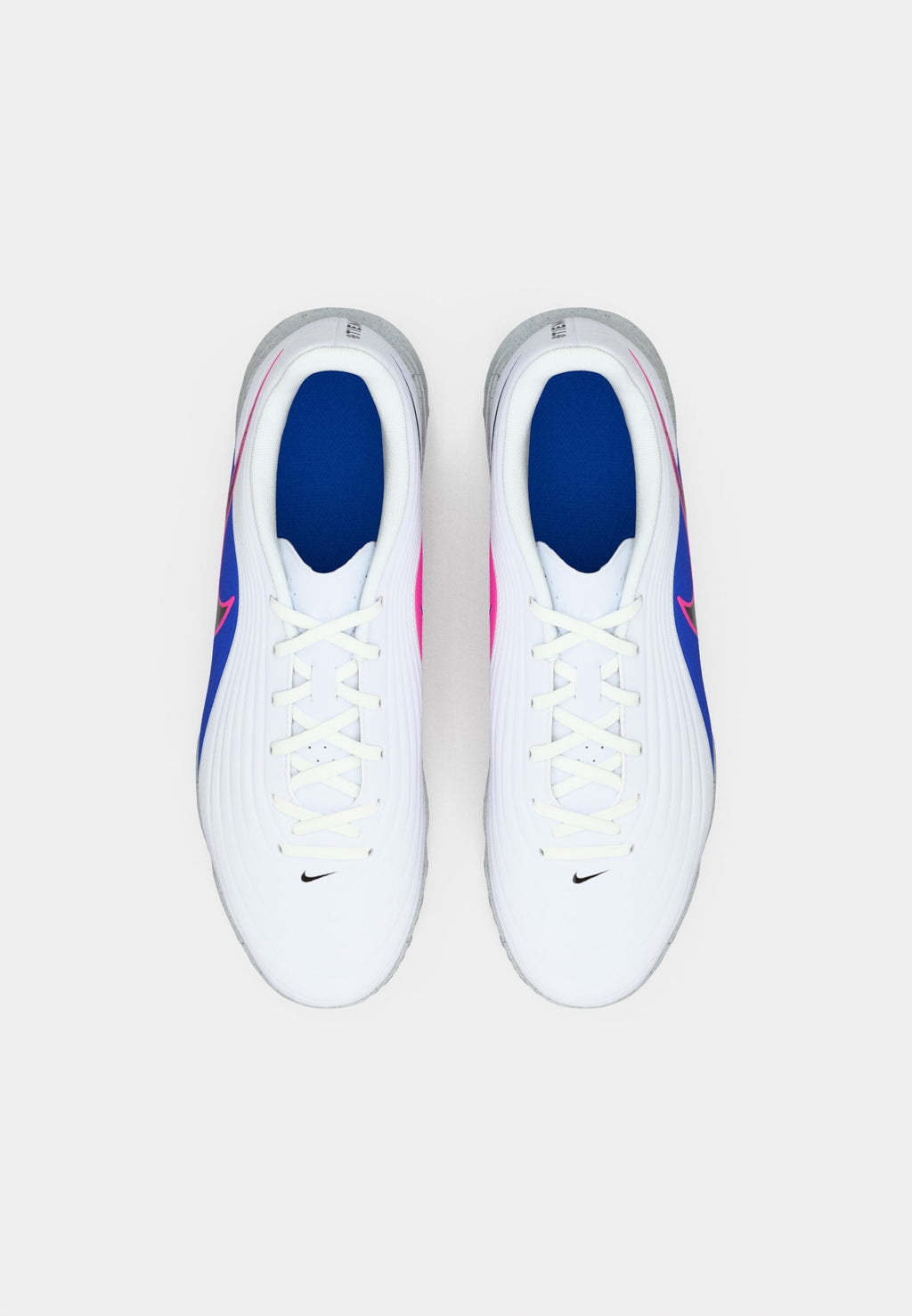 TIEMPO MAESTRO CLUB TF UNISEX - أحذية كرة قدم عشب - أبيض/أسود/أزرق متسابق/انفجار وردي