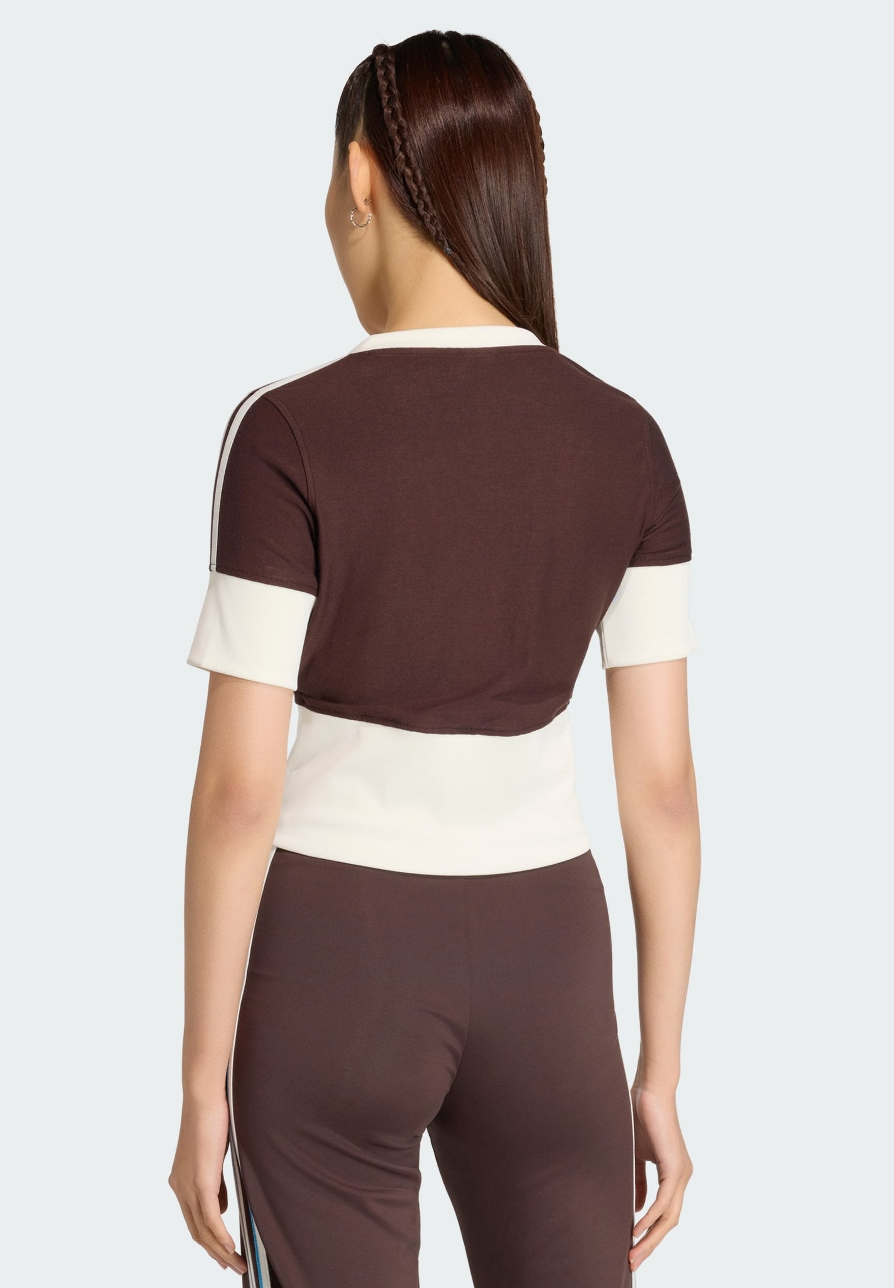V-NECK - Blouse - aurora coffee