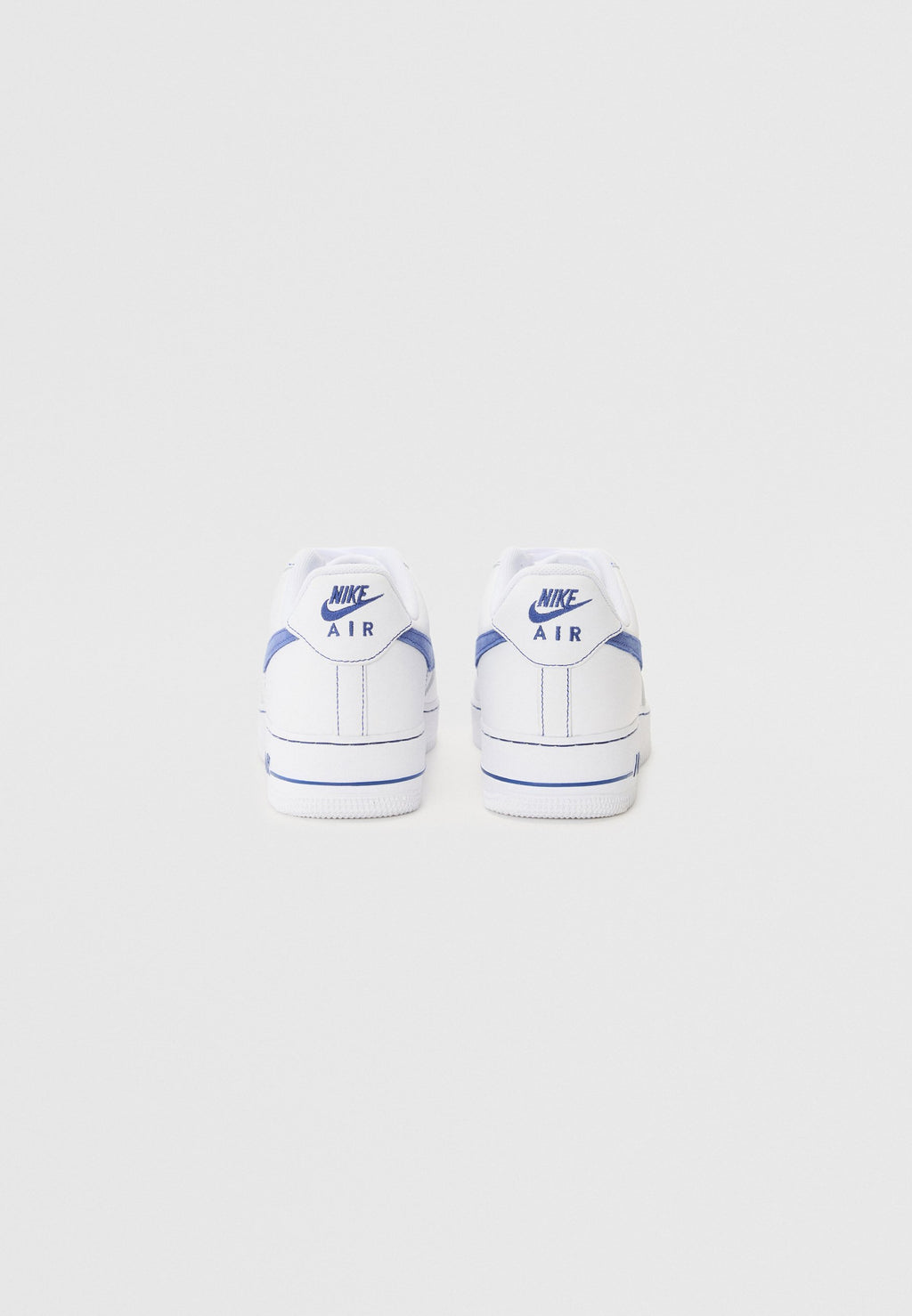AIR FORCE 1 - Trainers - white/deep royal blue