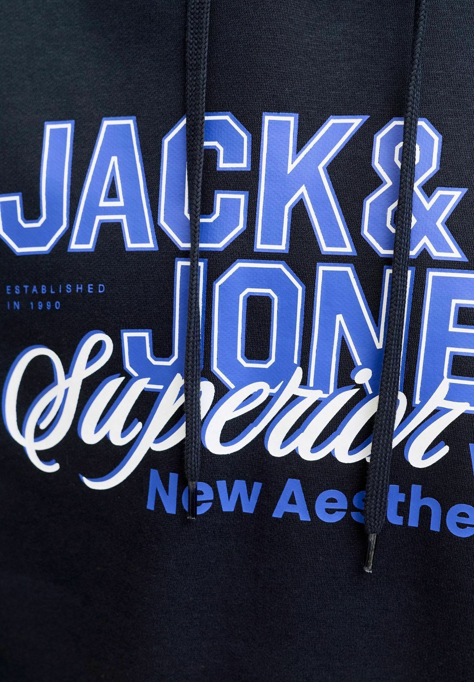 Logo - Hoodie - navy blazer