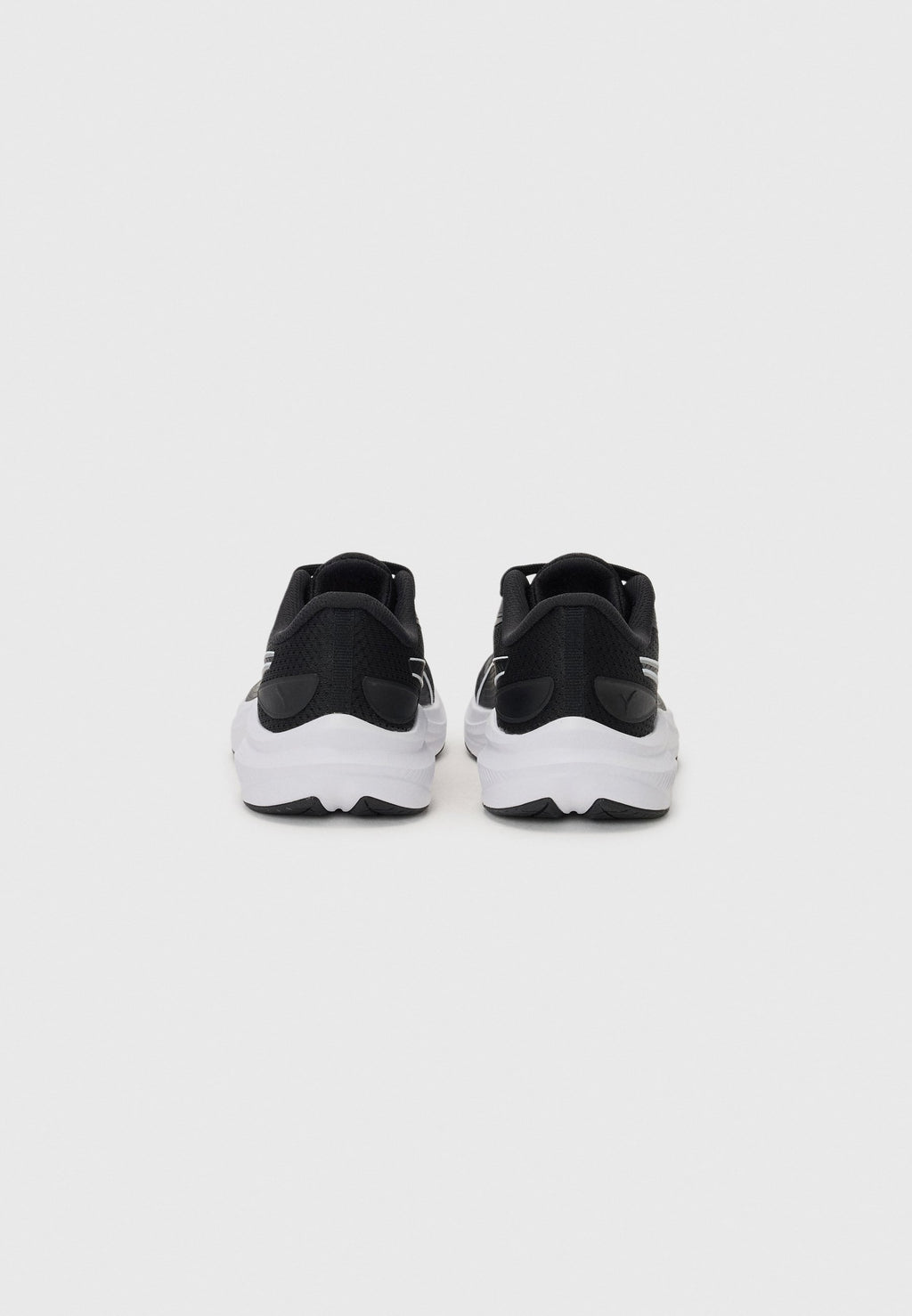 SKYROCKET LITE 2 JR UNISEX - Road running shoes - black/white/silver-coloured