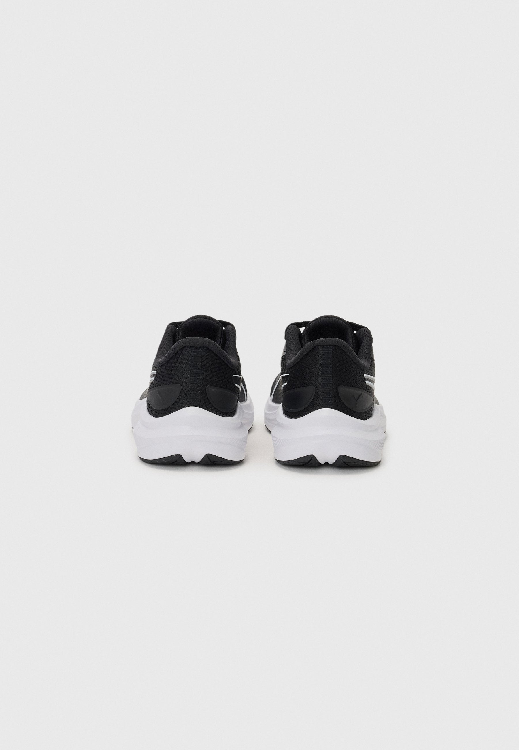 SKYROCKET LITE 2 JR UNISEX - Road running shoes - black/white/silver-coloured