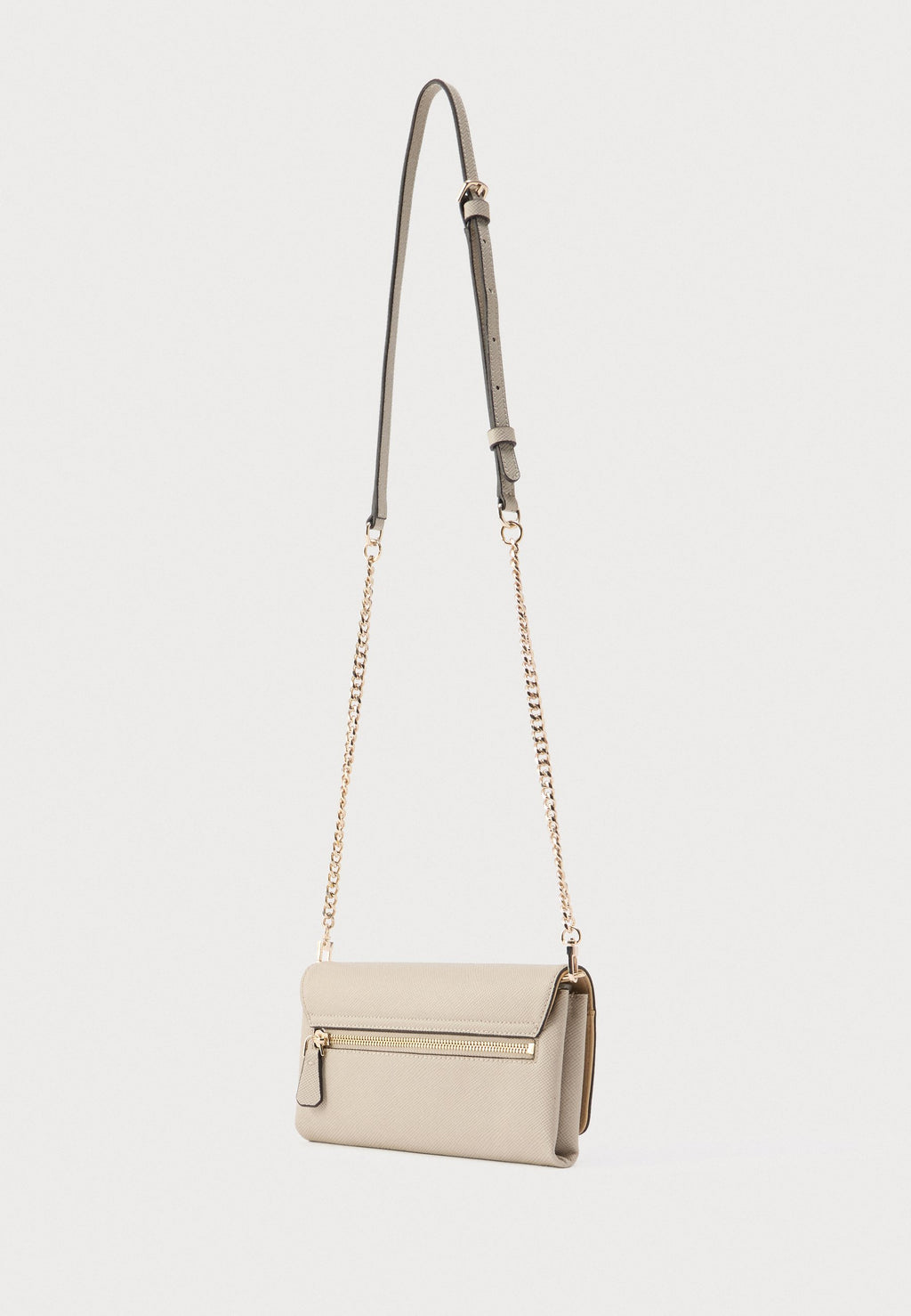 NOELLE FLAP ORGANIZER - Cross body bag - taupe