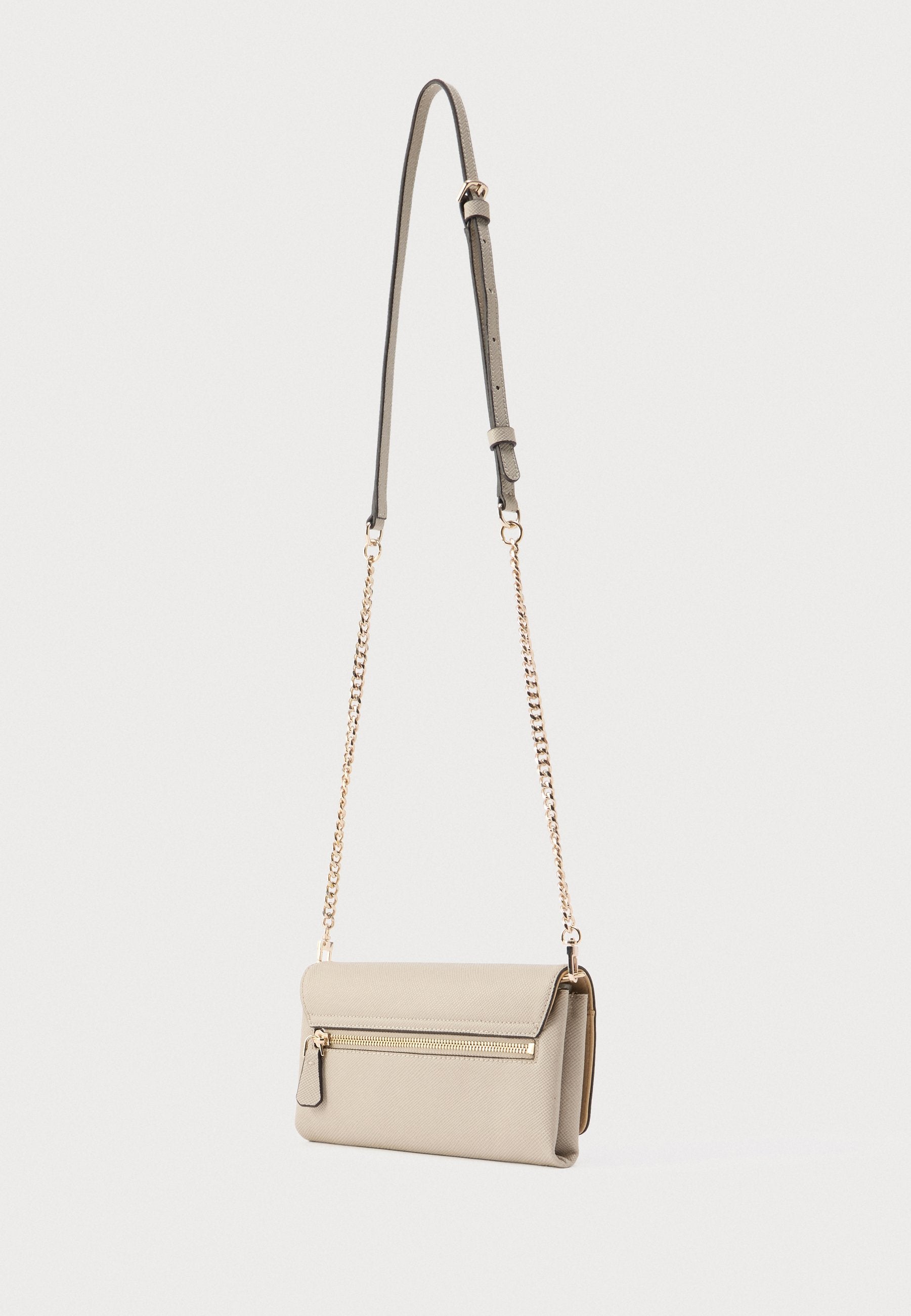 NOELLE FLAP ORGANIZER - Cross body bag - taupe