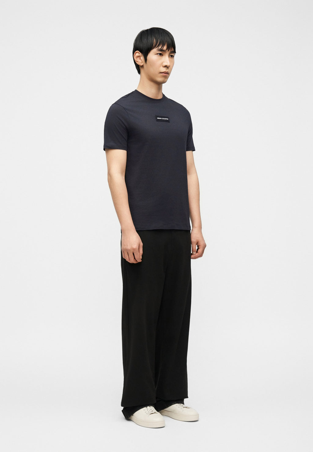 T-SHIRT SLIM FIT - Basic T-shirt - deep navy