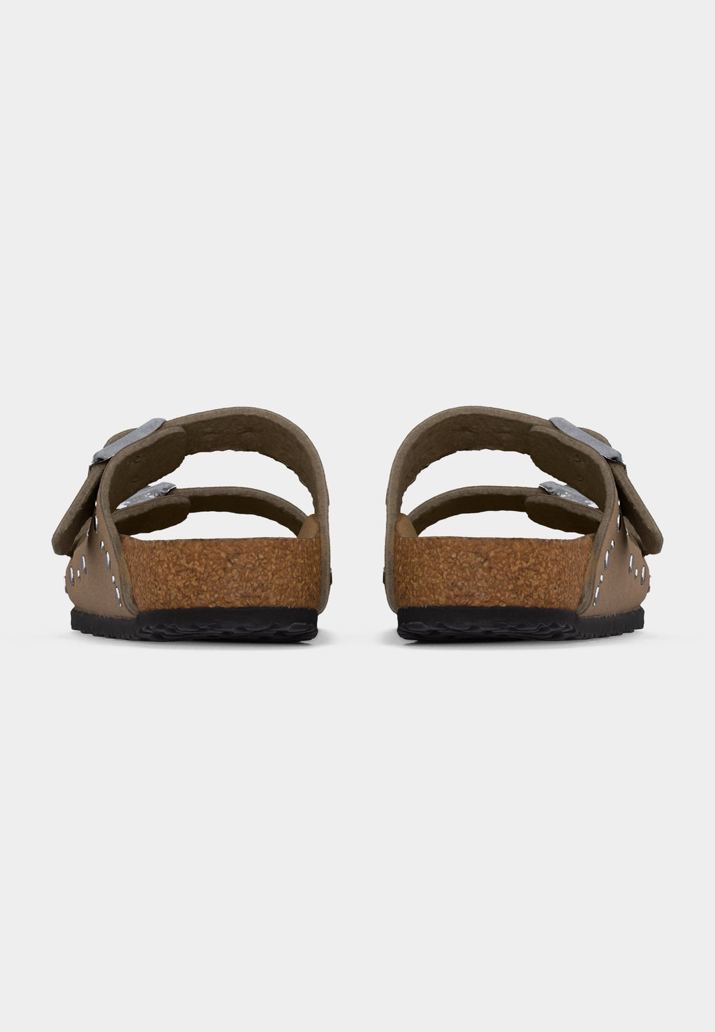 ARIZONA RIVETS KIDS NARROW - Sandals - taupe