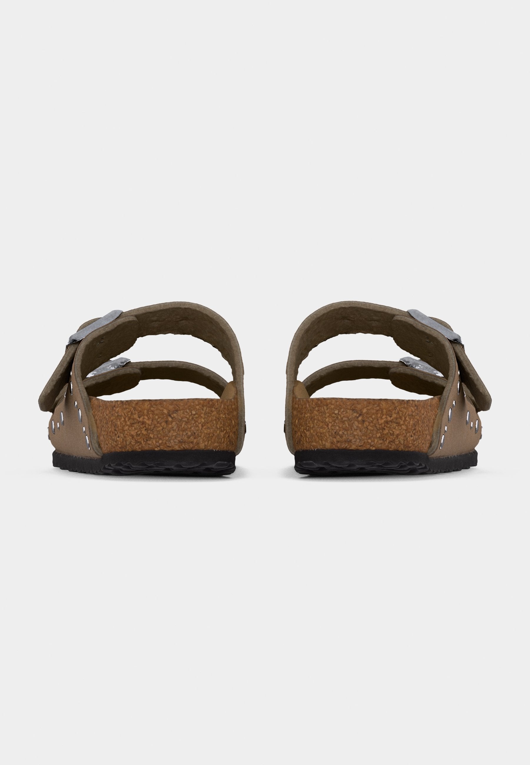 ARIZONA RIVETS KIDS NARROW - Sandals - taupe